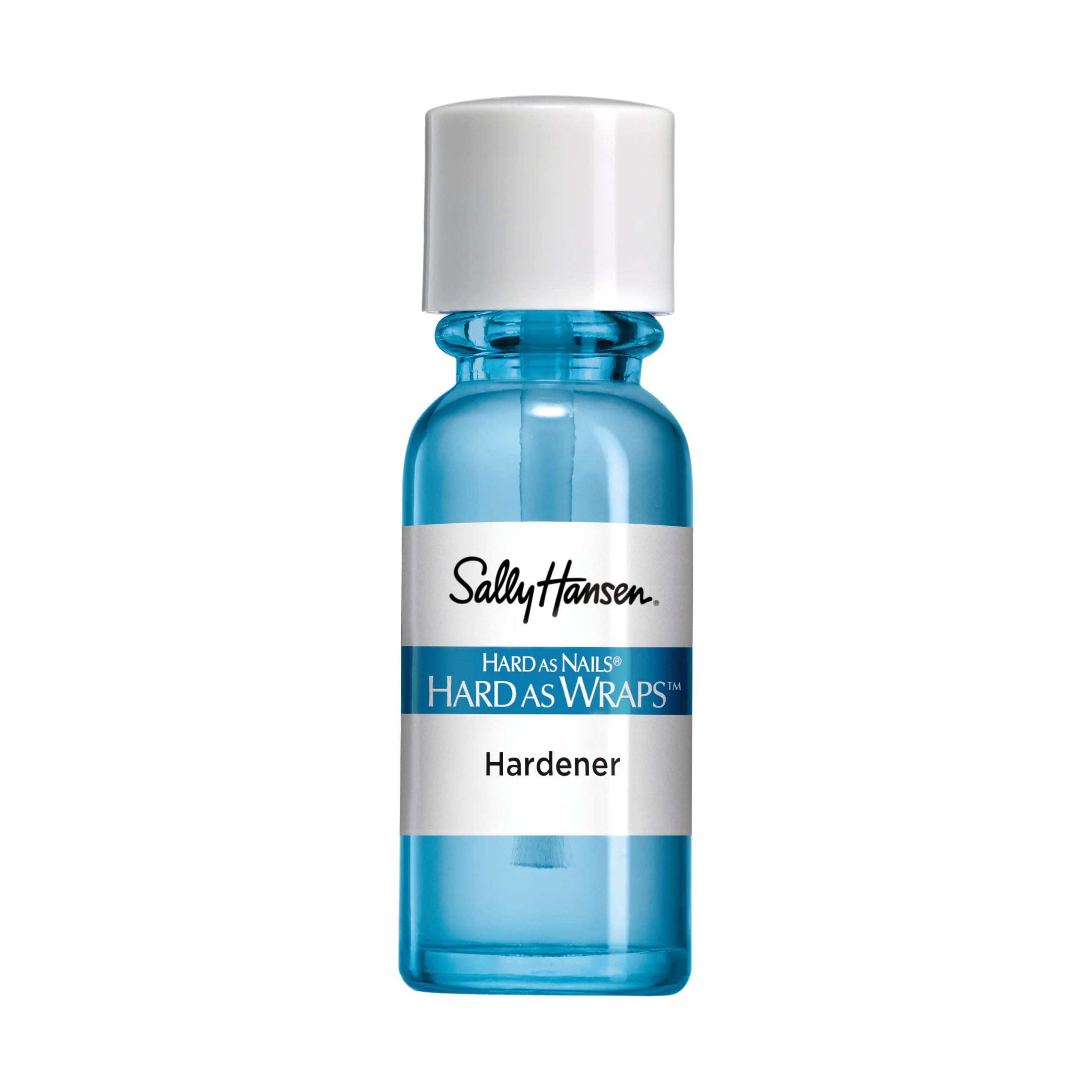 Sally Hansen - Smalto Rinforzante Unghie Hard As Wraps - Formula Acrilica Trasparente e Finish Lucido - 13,3 ml