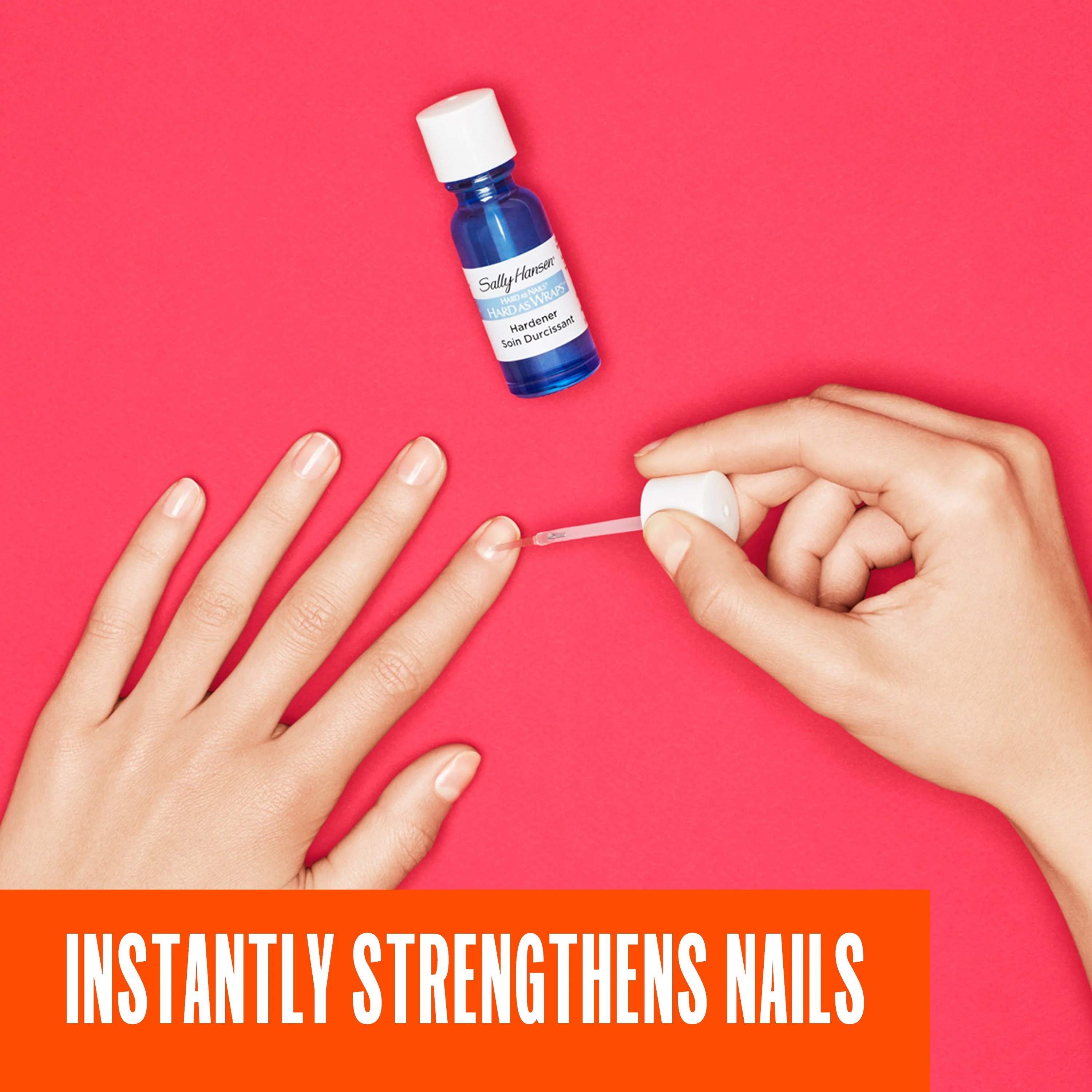 Sally Hansen - Smalto Rinforzante Unghie Hard As Wraps - Formula Acrilica Trasparente e Finish Lucido - 13,3 ml - Image 3