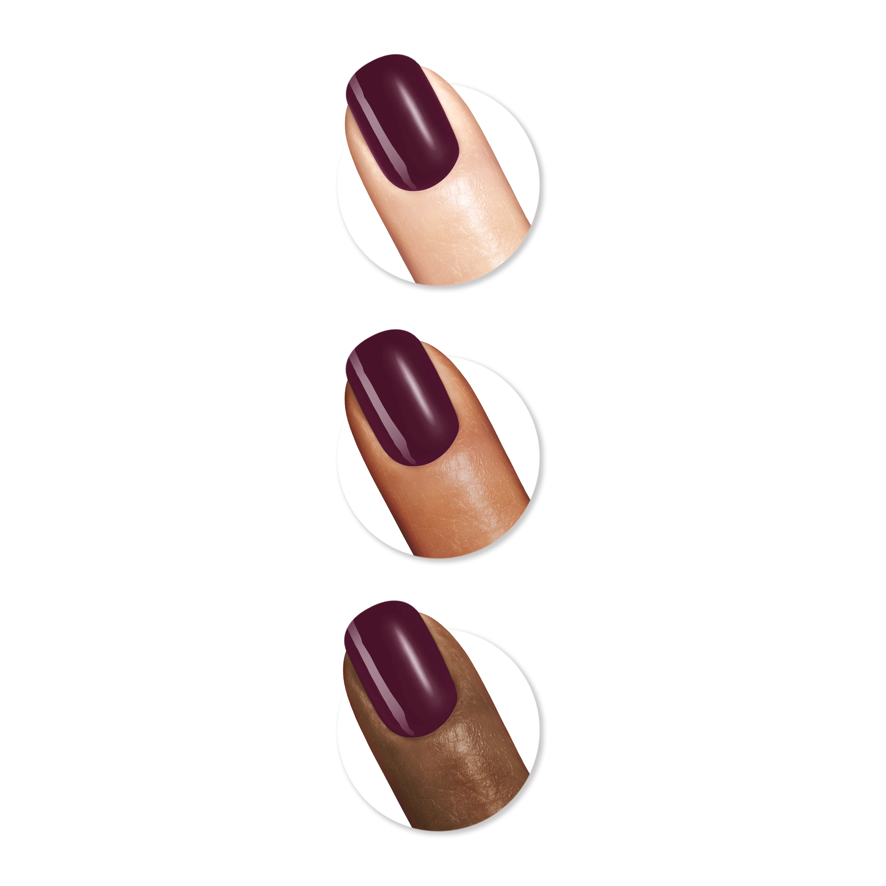 Sally Hansen Smalto Unghie Good Kind Pure, Smalto 100% Vegano, Colore Intenso e Lucentezza Senza Compromessi, 330 Beet It - Image 4