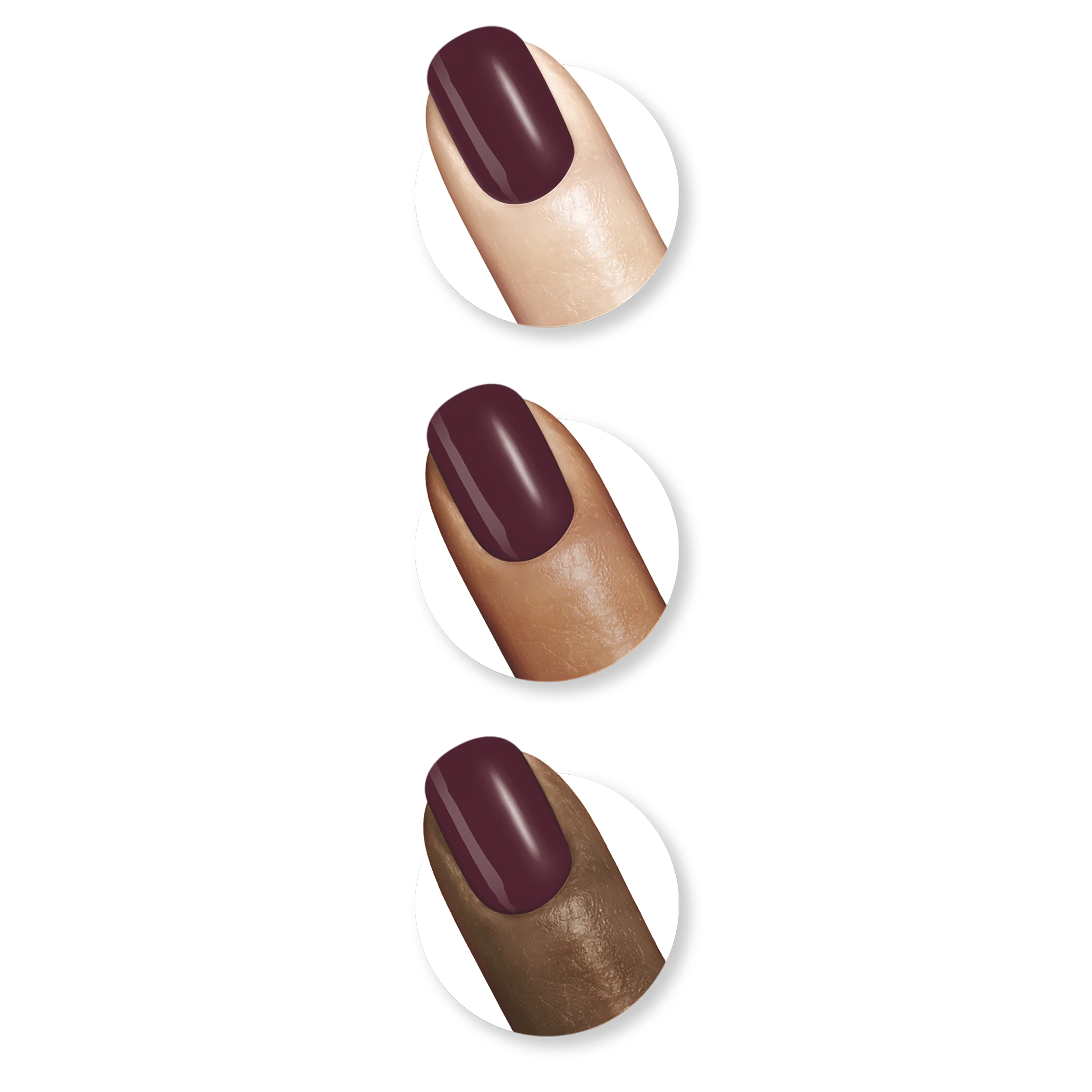 Sally Hansen Smalto Unghie Insta-Dri, ad Asciugatura Rapida, Effetto Manicure Professionale a Lunga Durata, 9.17 ml, 428 Zip Wine - Image 3