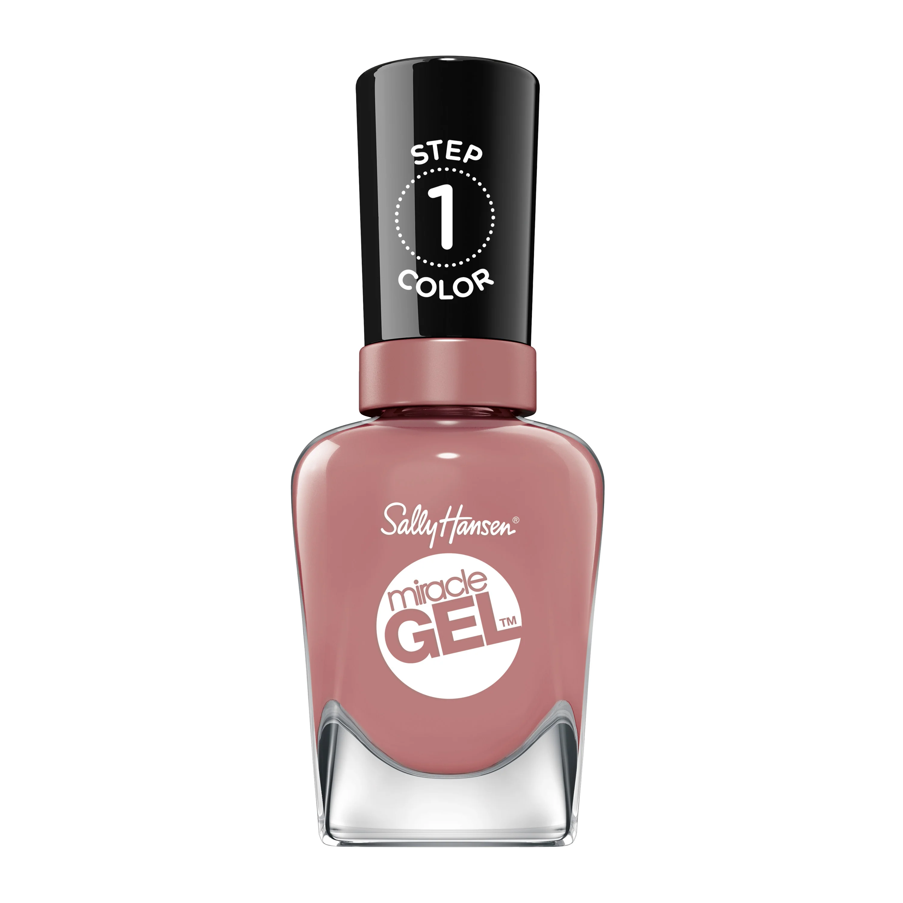 Sally Hansen Smalto Unghie Miracle Gel, Smalto Gel Senza Lampada UV, Effetto Manicure Professionale, 252 Rose & Shine