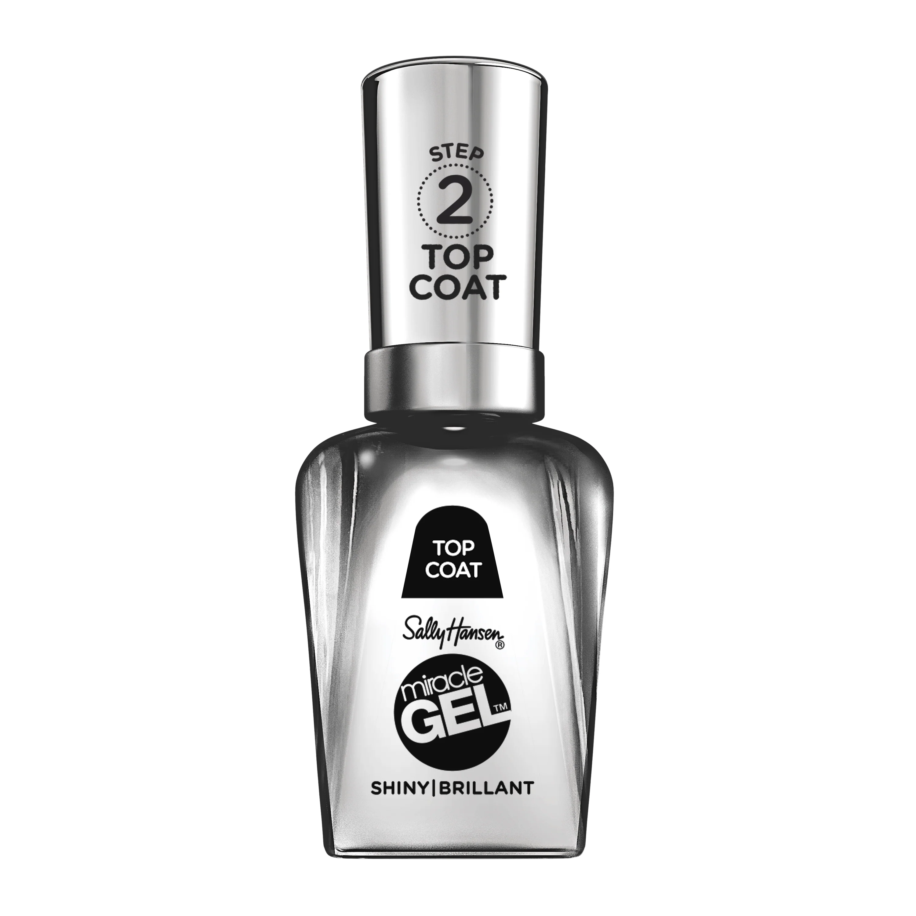 Sally Hansen Smalto Unghie Miracle Gel, Smalto Gel Senza Lampada UV, Effetto Manicure Professionale, Bordeaux Glow, Confezione da 2 Pezzi - Image 3