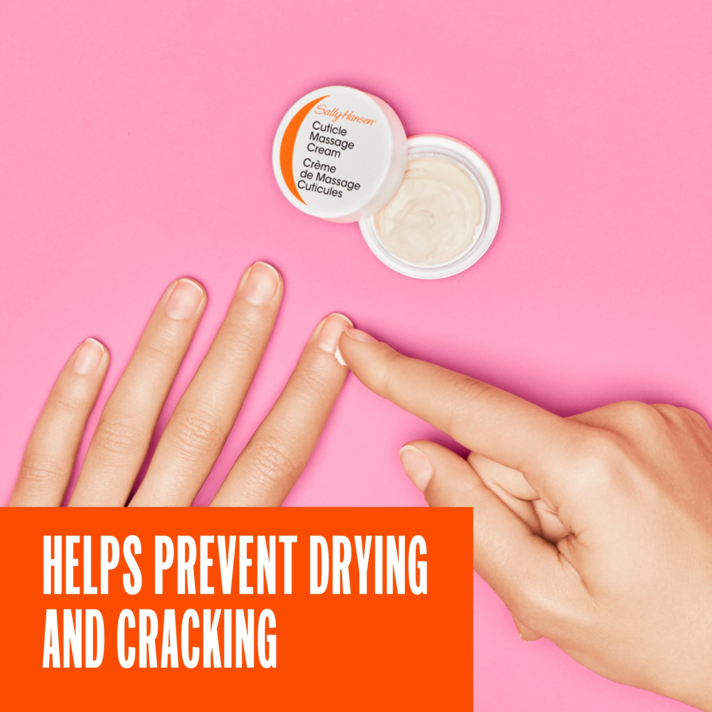 Sally Hansen Trattamento Intensivo Idratante Cuticle Massage Cream, Crema per Cuticole, 8 g - Image 2