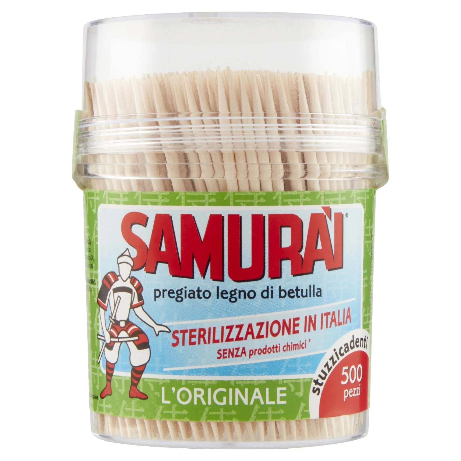 Samurài l'Originale stuzzicadenti 500 pz
