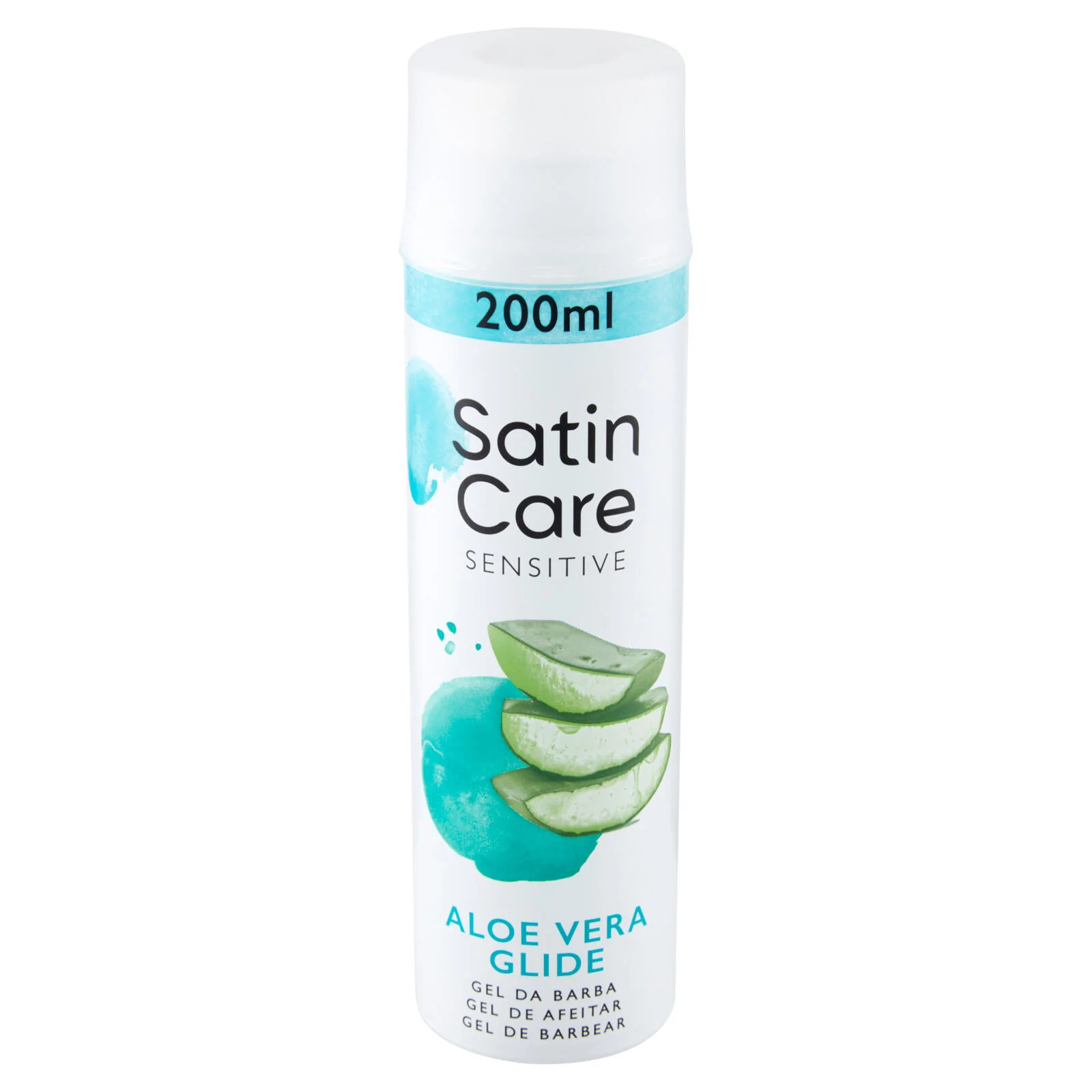 Satin Care Sensitive Aloe Vera Glide Gel da Barba 200 ml - Image 2