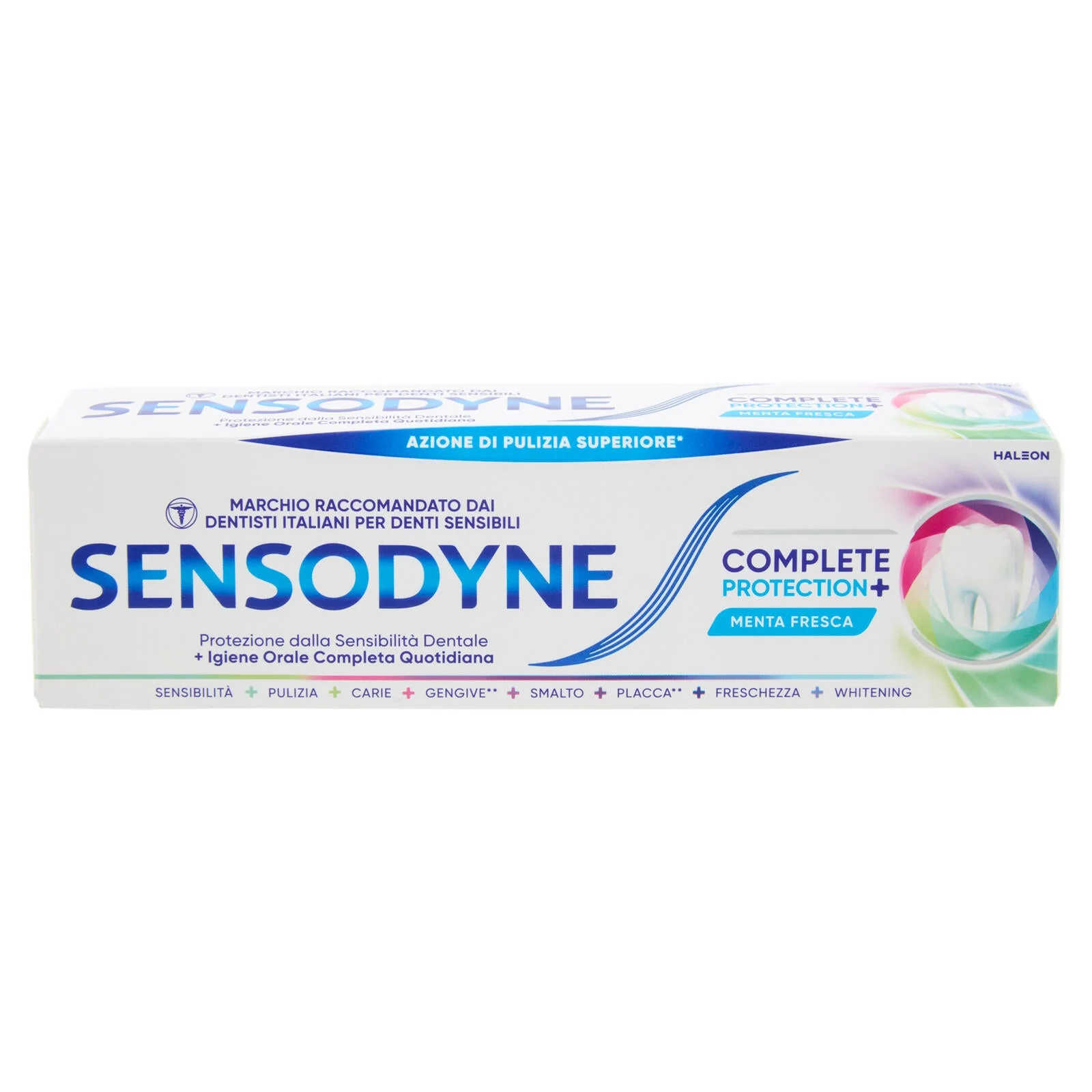 Sensodyne Complete Protection+, Dentifricio Denti Sensibili, Igiene orale completa 75 ml - Image 2