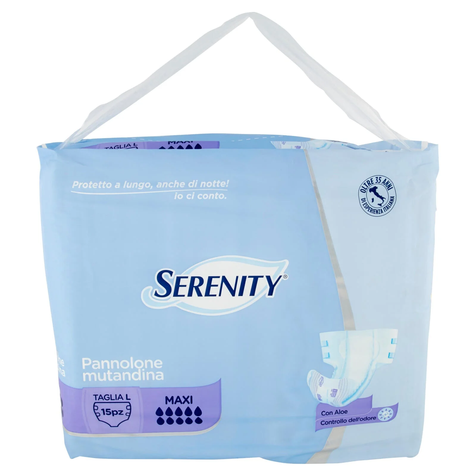 Serenity Pannolone mutandina Maxi Taglia L 15 pz - Image 2