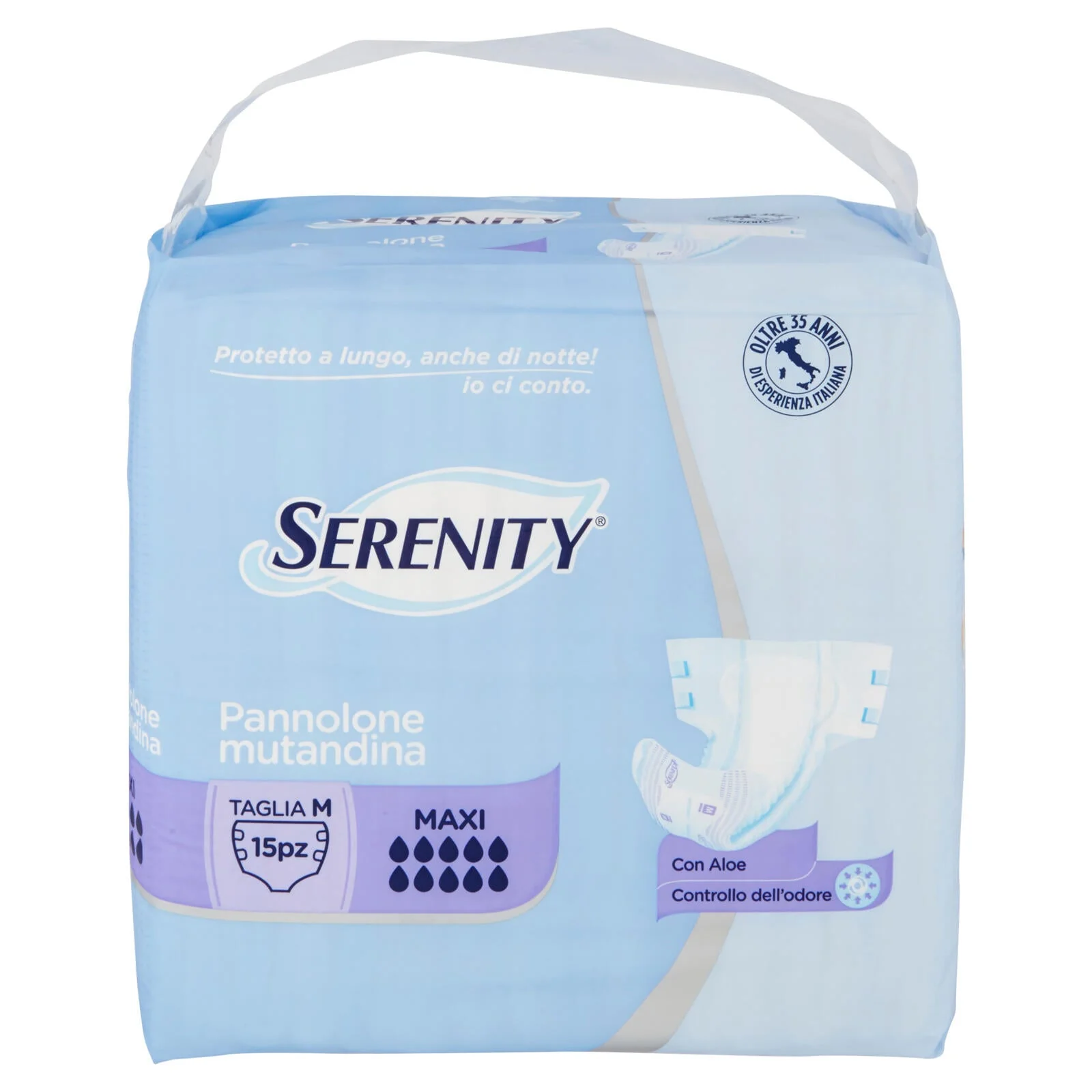 Serenity Pannolone mutandina Maxi Taglia M 15 pz - Image 2