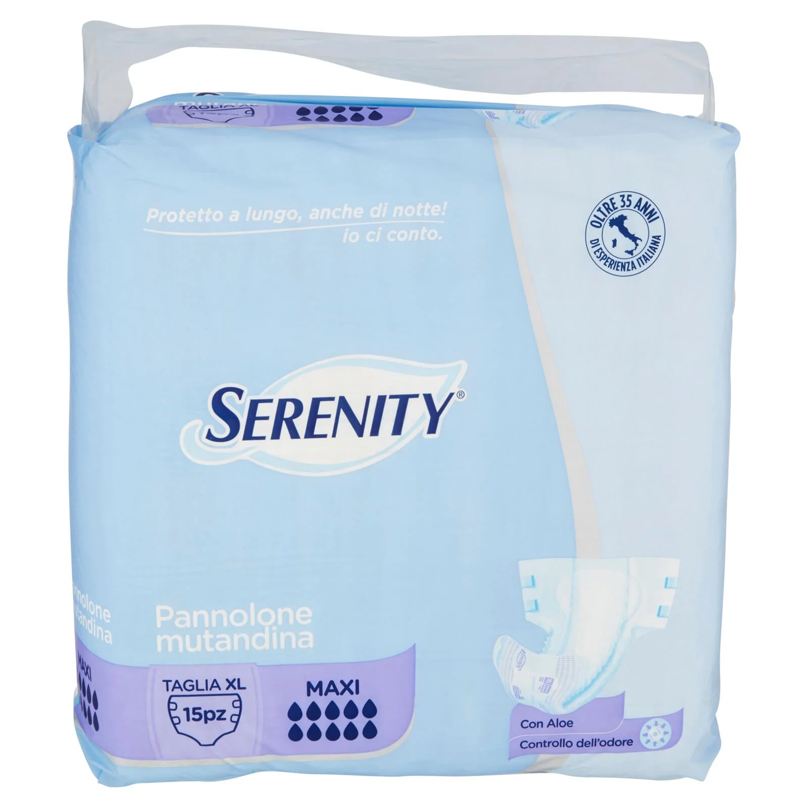 Serenity Pannolone mutandina Maxi Taglia XL 15 pz - Image 2