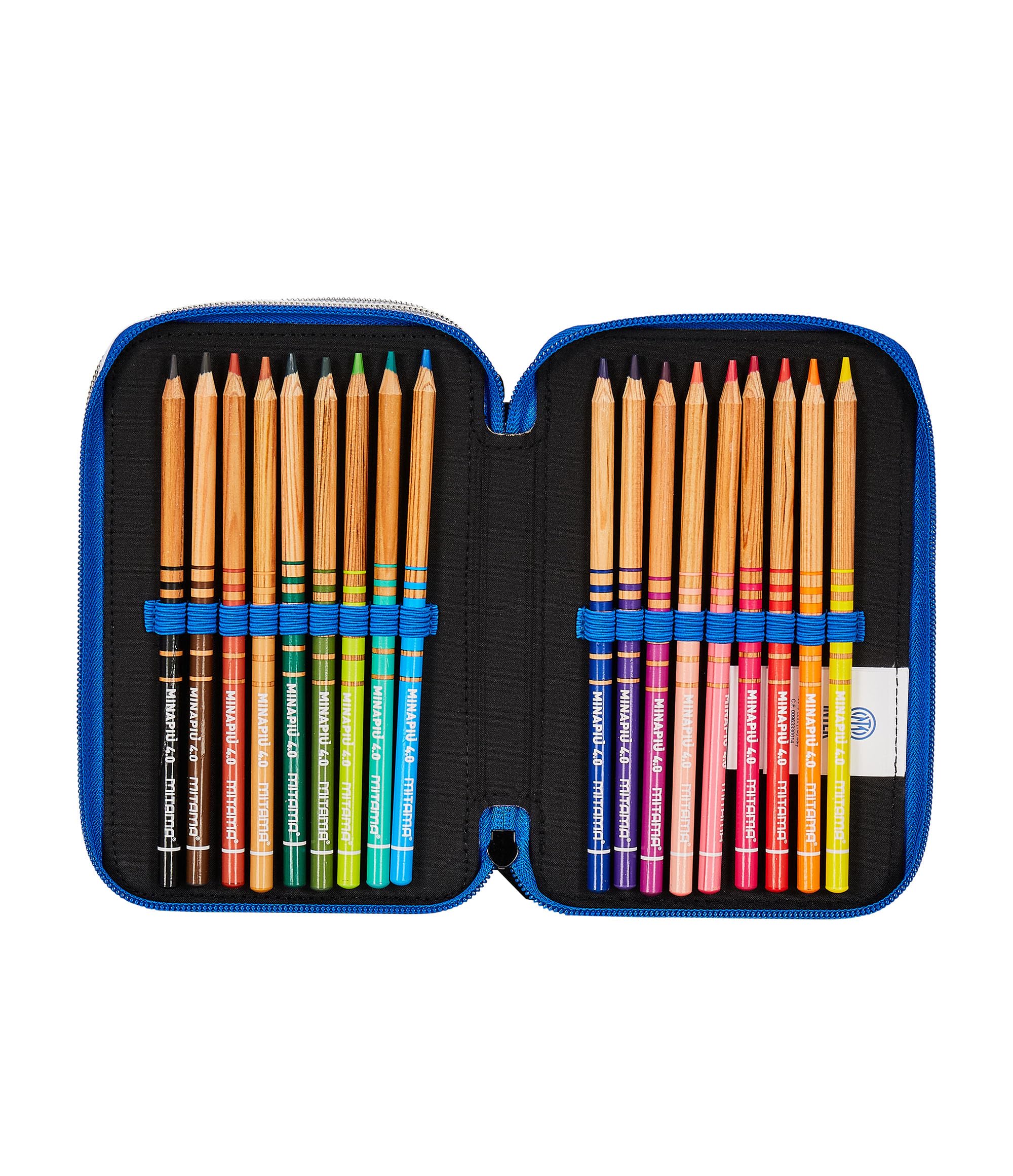 Seven Astuccio Scuola 3 Scomparti, F.C. INTER Calcio - FIN ALLA VITTORIA, Blu Nero - Portapenne Multi Scomparto Con Matite, Penne e Colori, Accessori Zaino, Zaino Scuola - Astuccio Bambino Ragazzo - Image 5