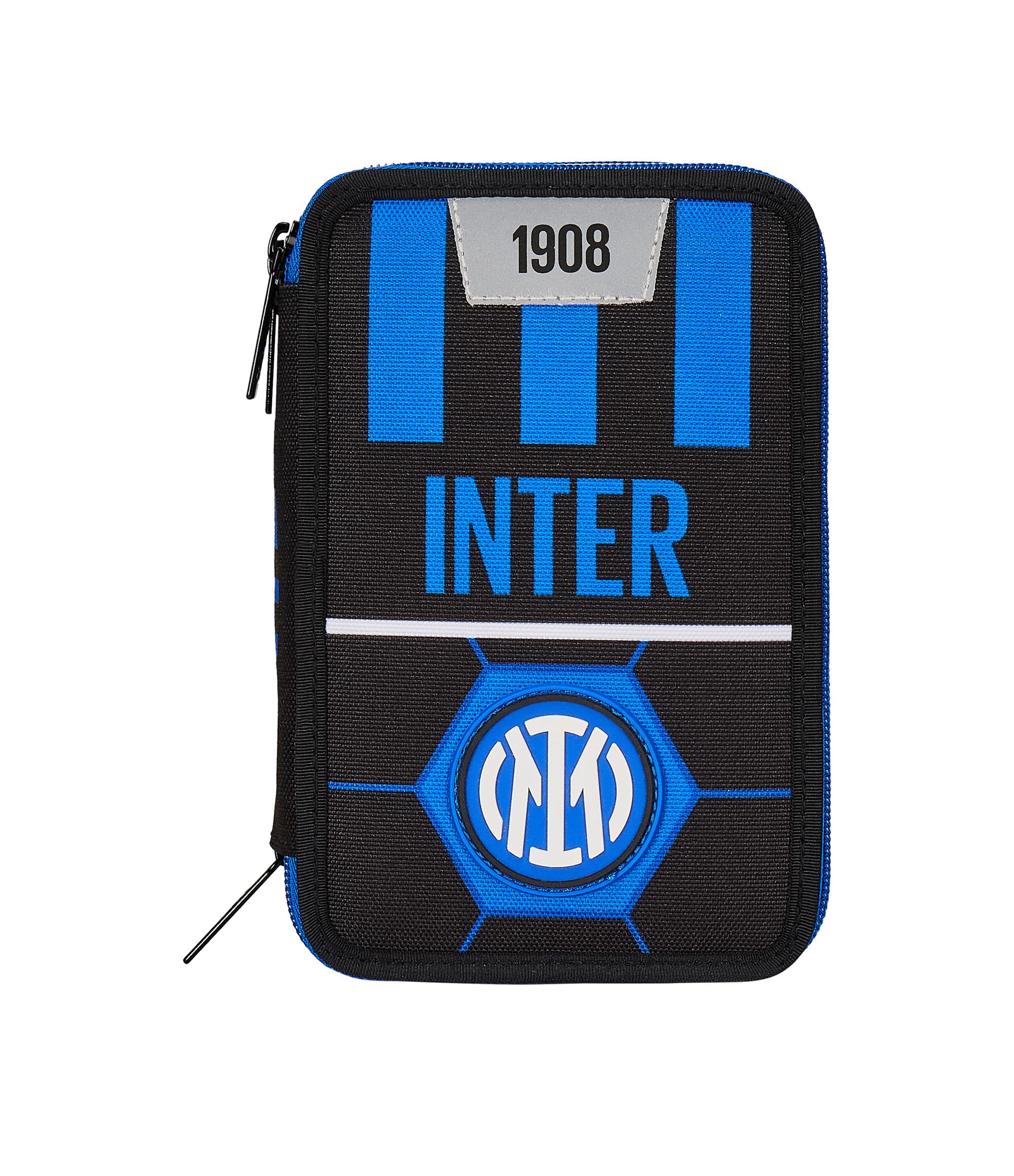 Seven Astuccio Scuola 3 Scomparti, F.C. INTER Calcio - FIN ALLA VITTORIA, Blu Nero - Portapenne Multi Scomparto Con Matite, Penne e Colori, Accessori Zaino, Zaino Scuola - Astuccio Bambino Ragazzo - Image 6