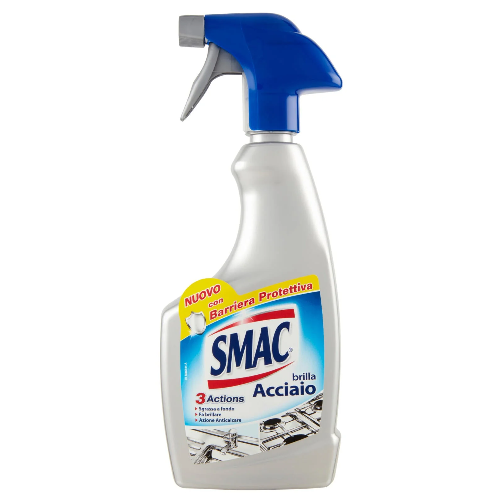Smac - Brilla Acciaio Spray, Detergente per Superfici in Acciaio, Azione Lucidante 520 ml - Image 2