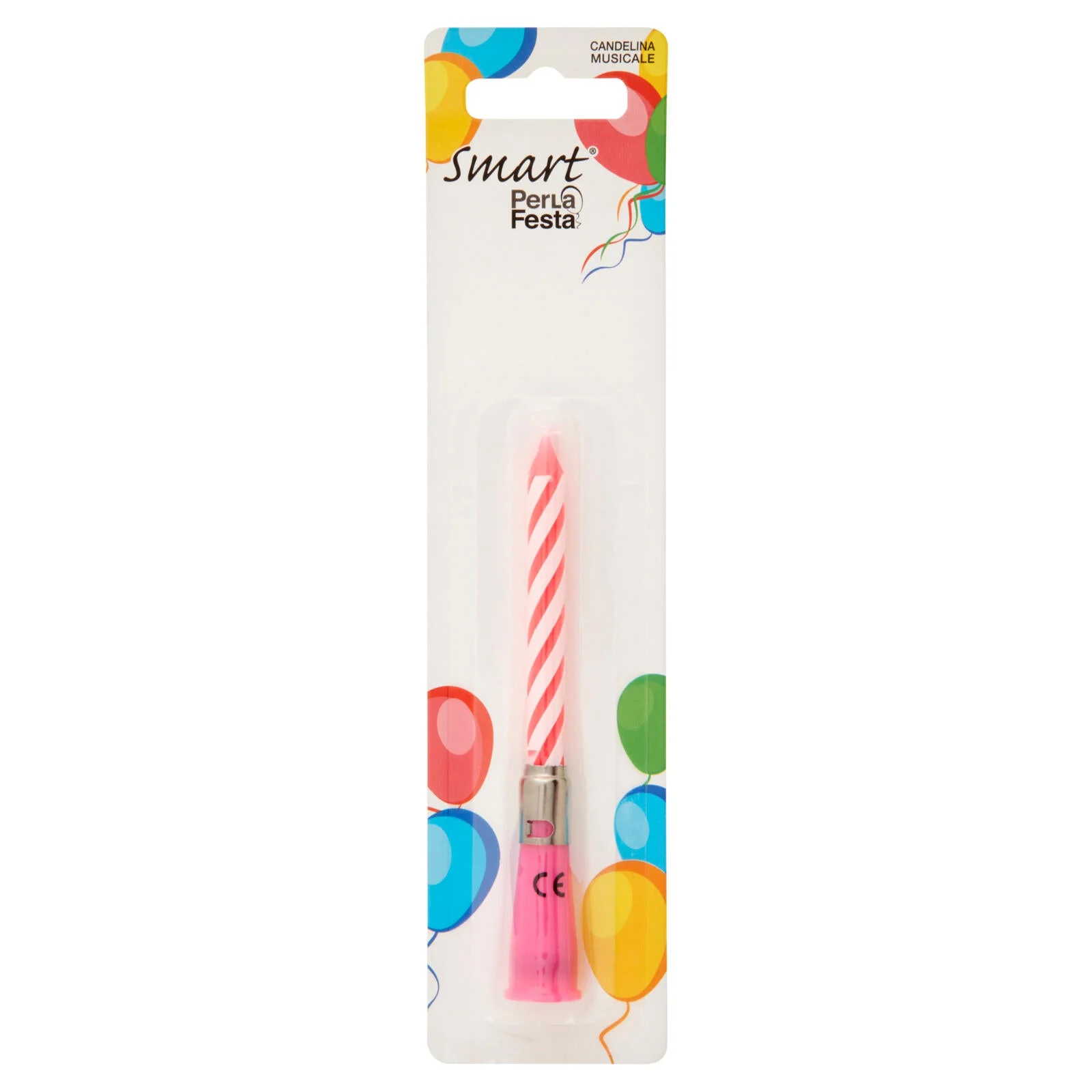 Smart PerLa Festa Candelina Musicale rosa 1 pz - Image 2