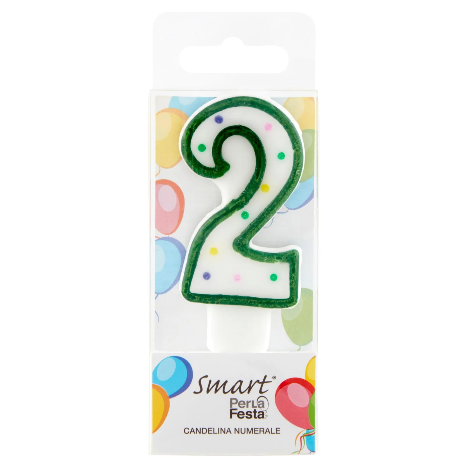 Smart PerLa Festa Candelina Numerale 2 1 pz - Image 2