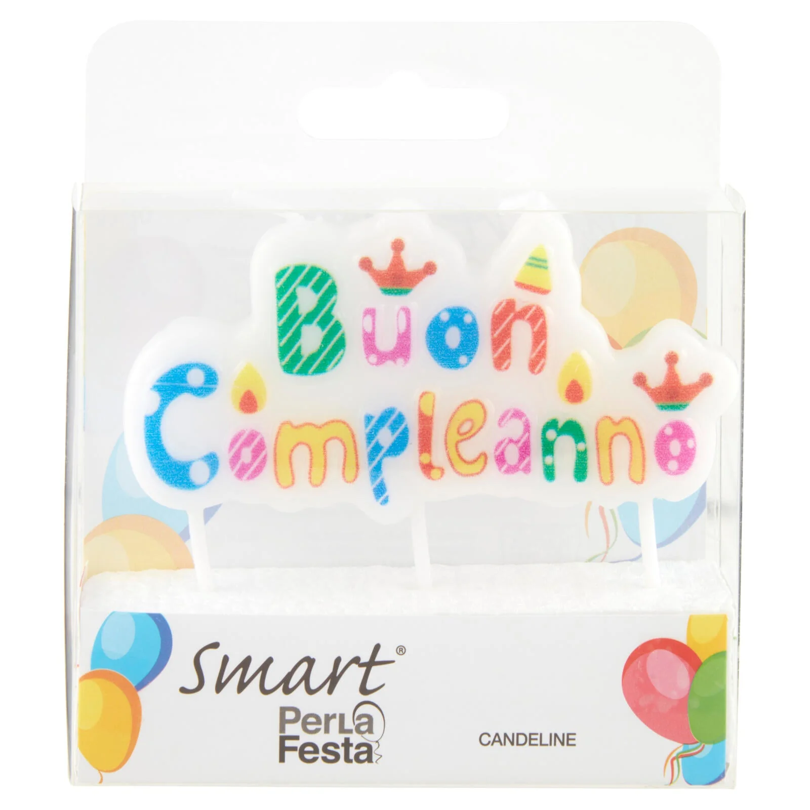 Smart PerLa Festa Candeline Buon Compleanno 1 pz - Image 4
