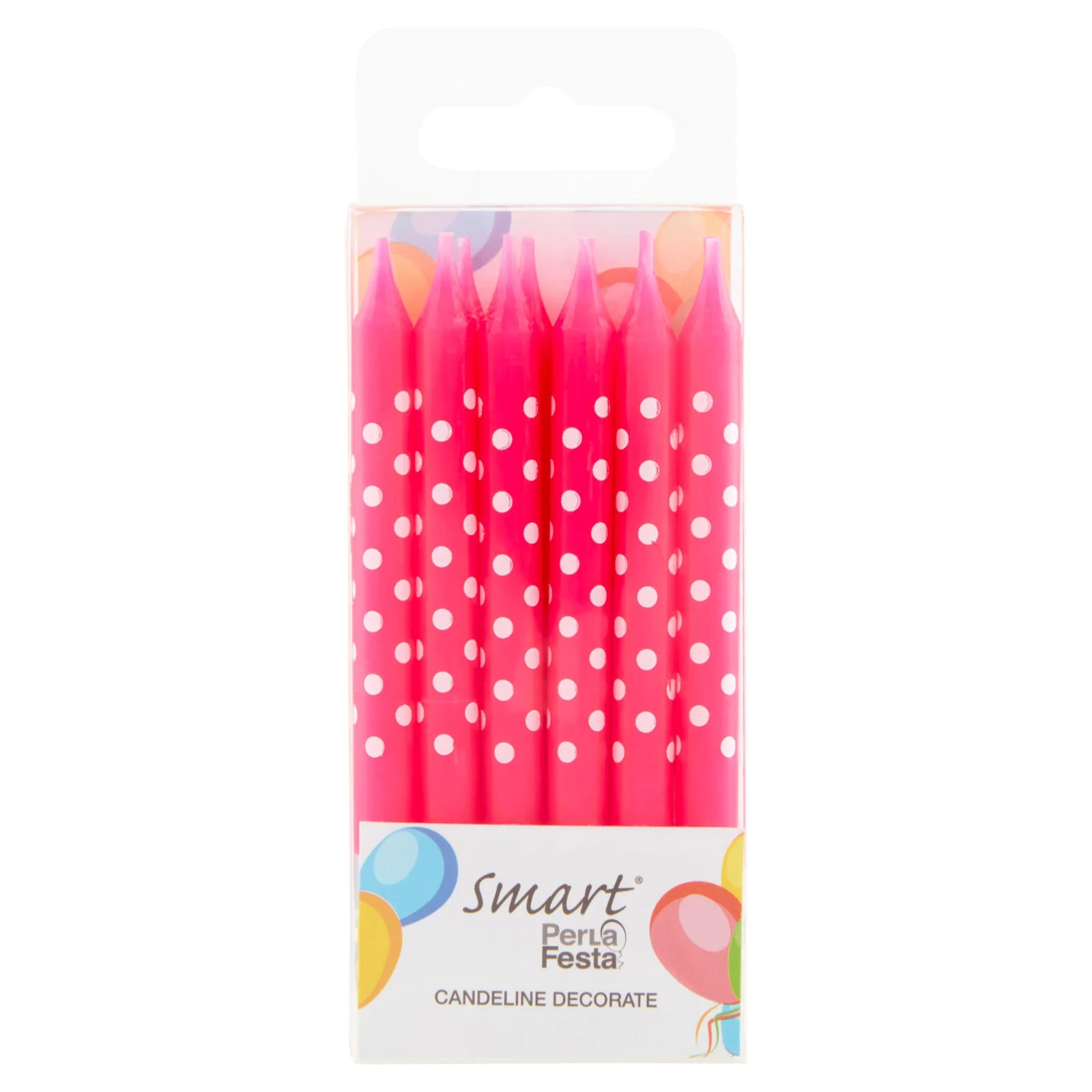 Smart PerLa Festa Candeline Decorate 12 pz