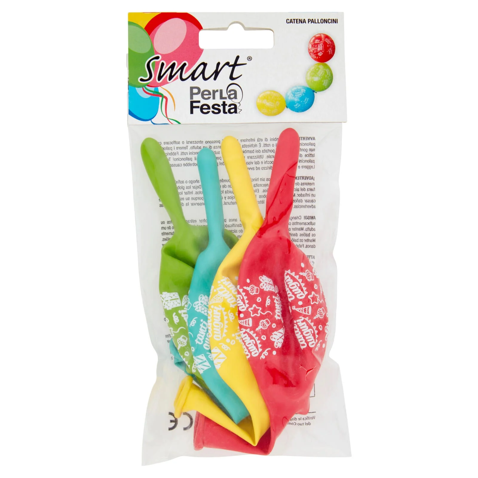 Smart PerLa Festa Catena Palloncini 4 pz - Image 2