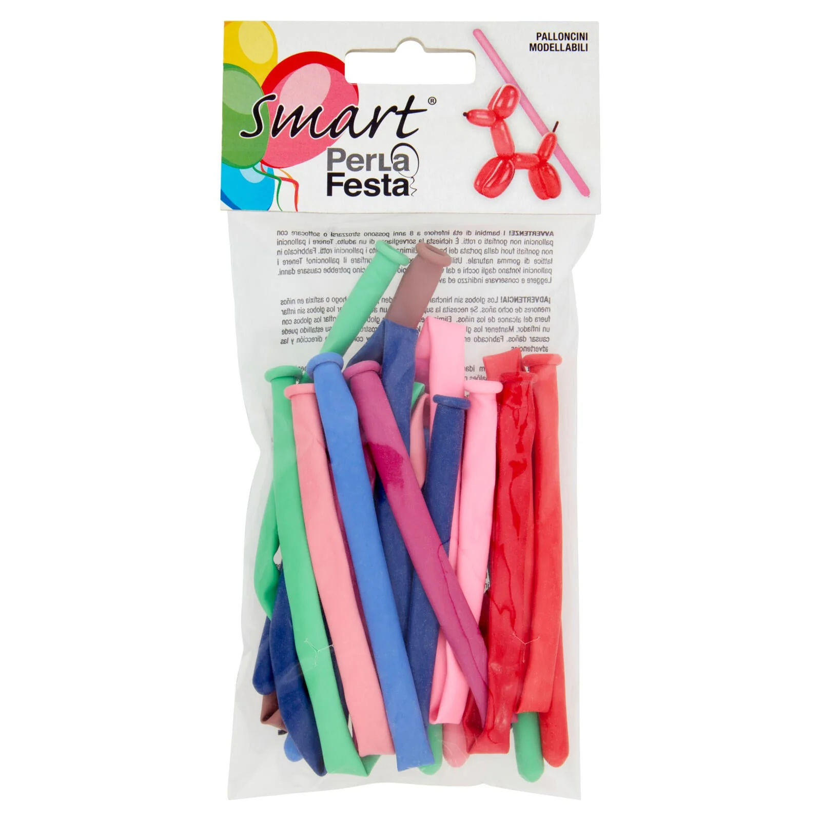 Smart PerLa Festa Palloncini Modellabili 12 pz - Image 2