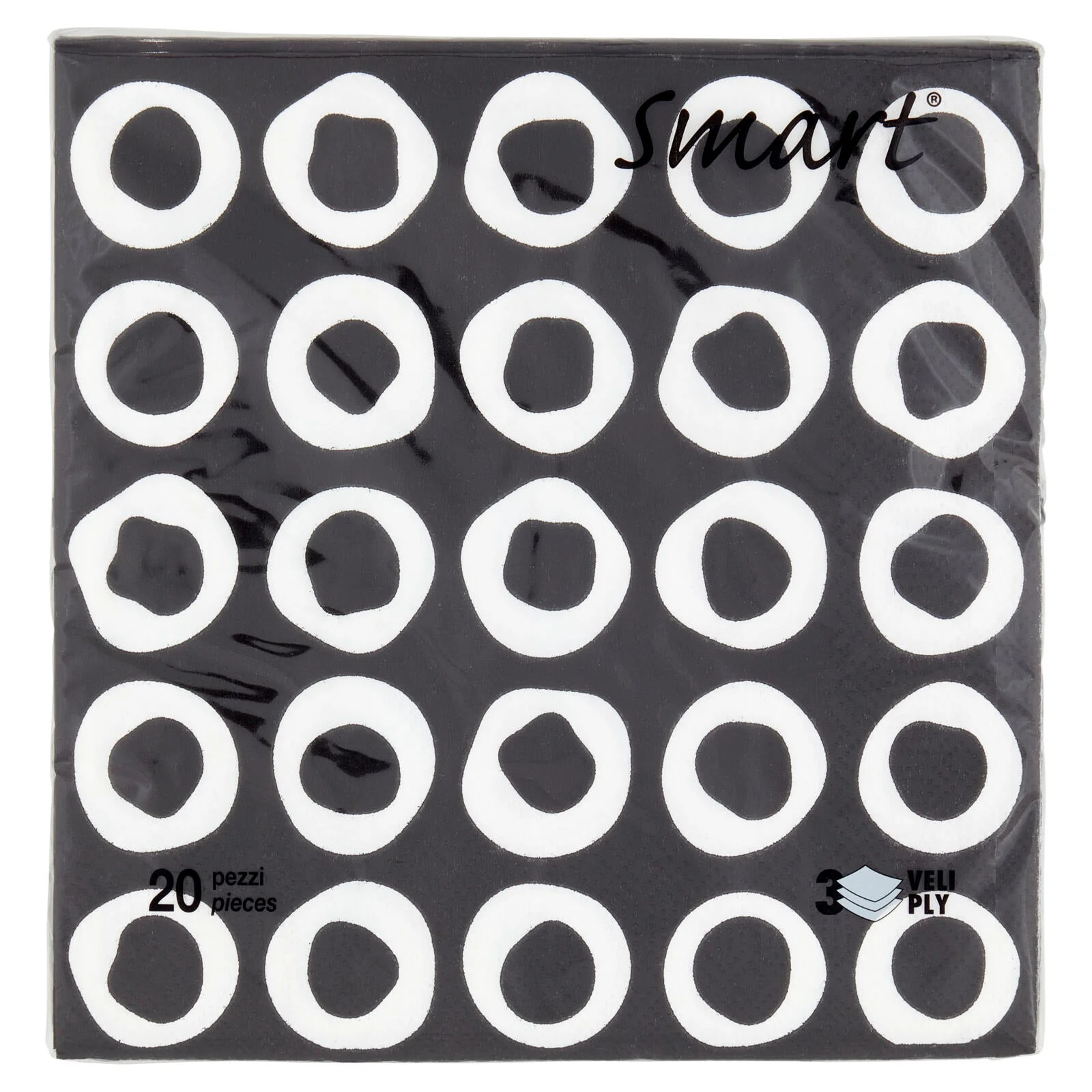 Smart Tovaglioli 3 Veli 33x33 cm 20 pz