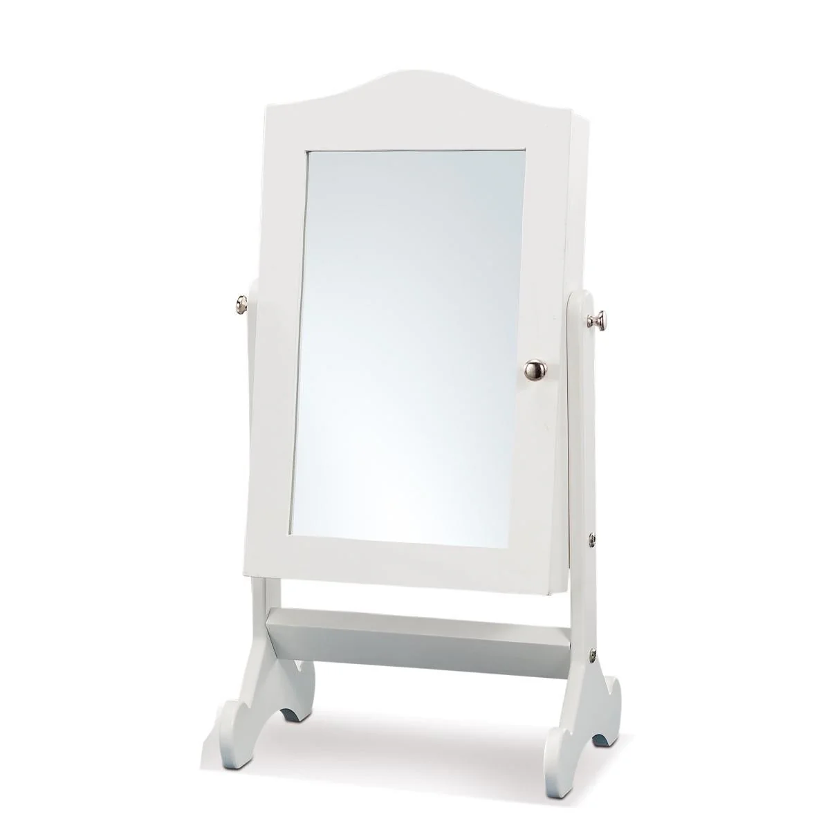 SPECCHIO PORTAGIOIE MDF CON LED - 28X20X55 CM