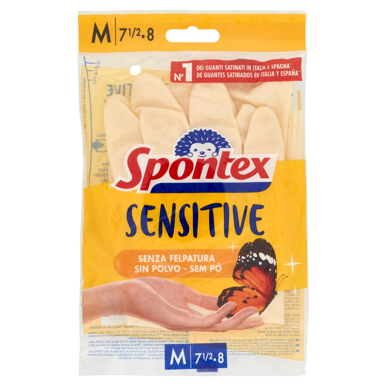 Spontex Guanti Casalinghi Sensitive Taglia M - Image 2