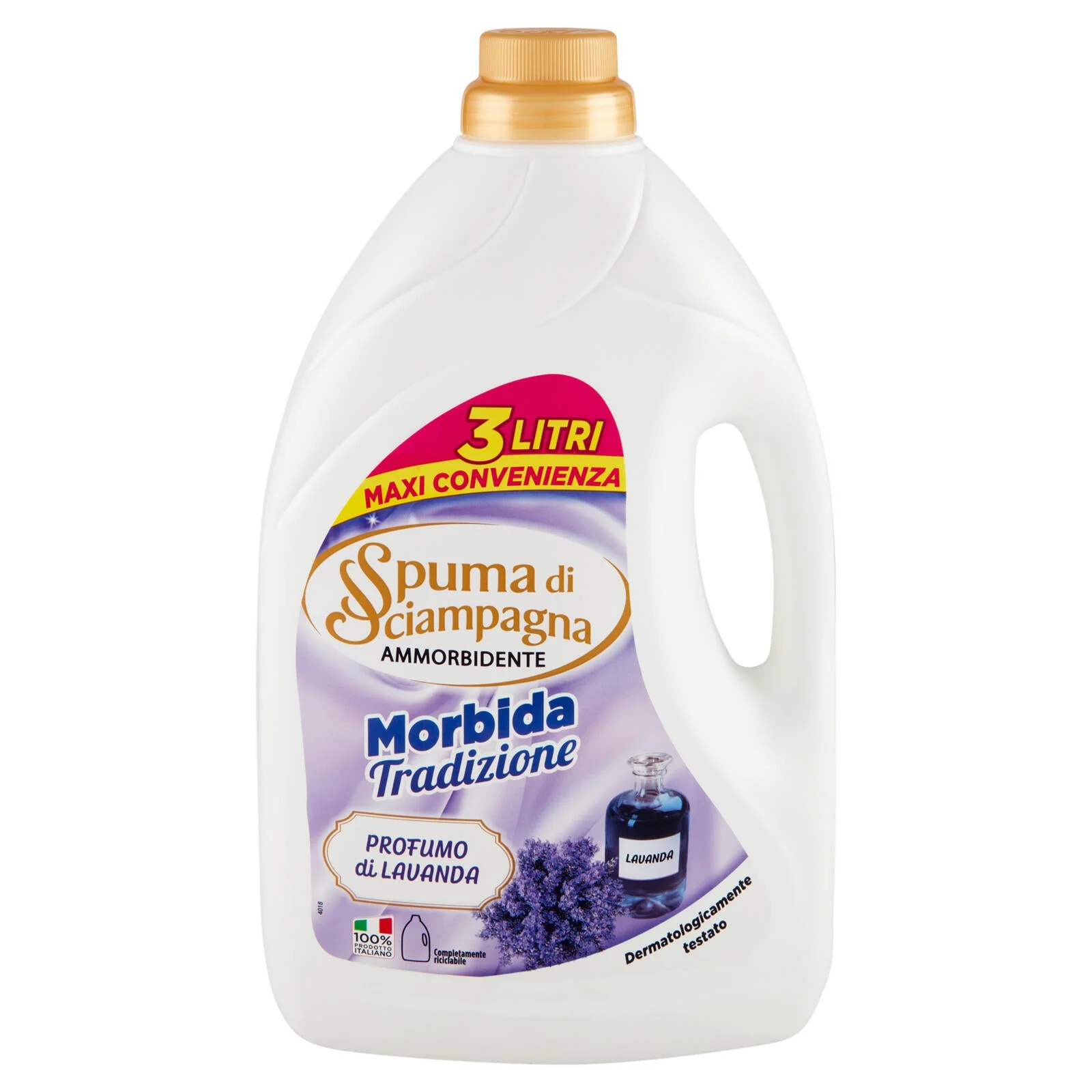 Spuma di Sciampagna Ammorbidente Morbida Tradizione Profumo di Lavanda 3000 ml - Image 2