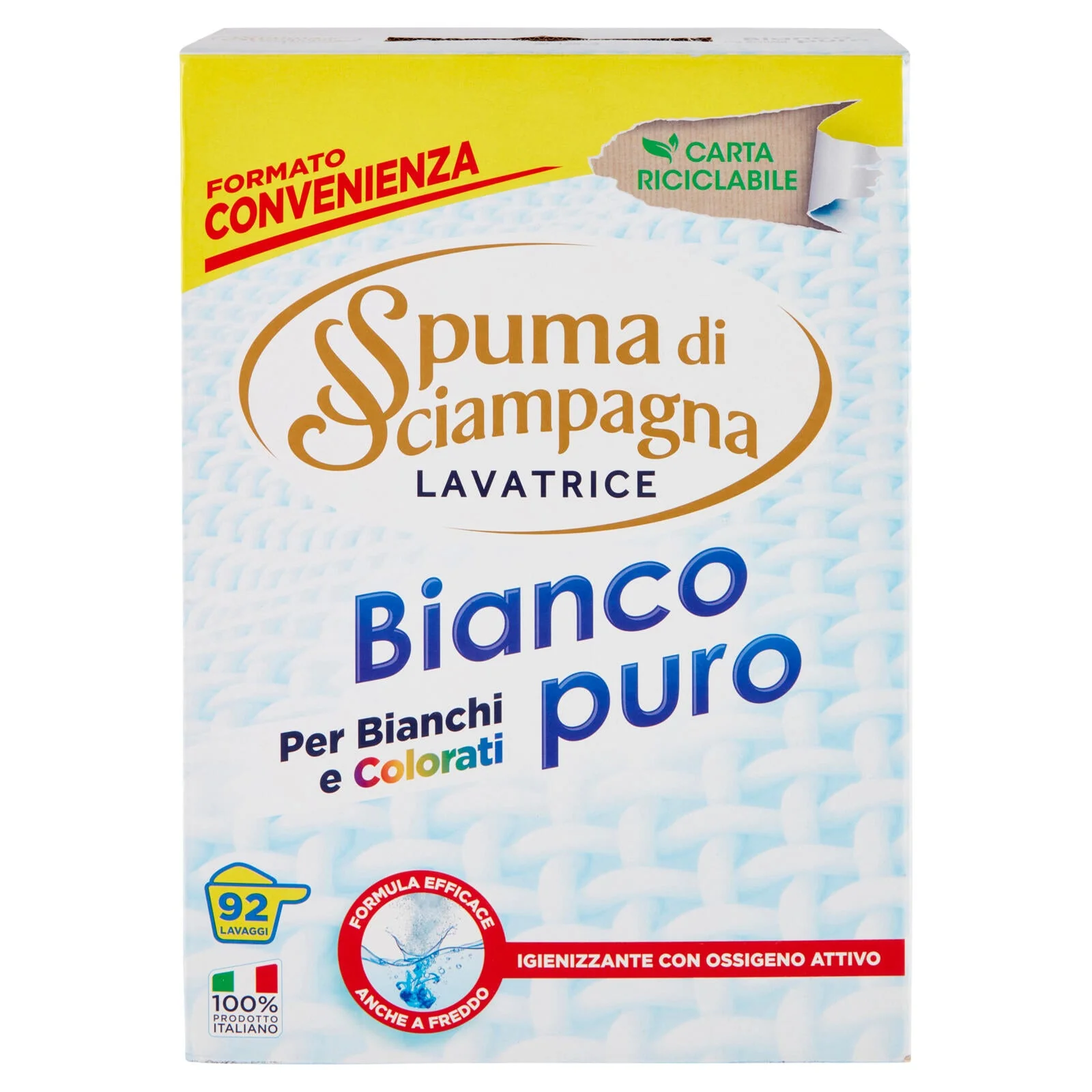 Spuma di Sciampagna Bianco puro Lavatrice 4140 g - Image 2