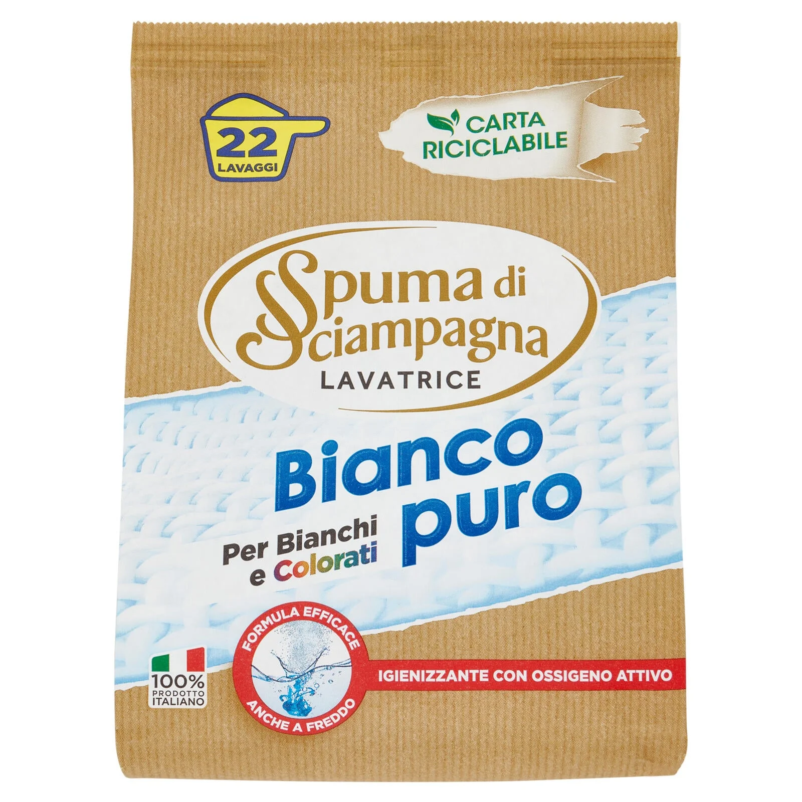 Spuma di Sciampagna Bianco puro Lavatrice 990 g - Image 2