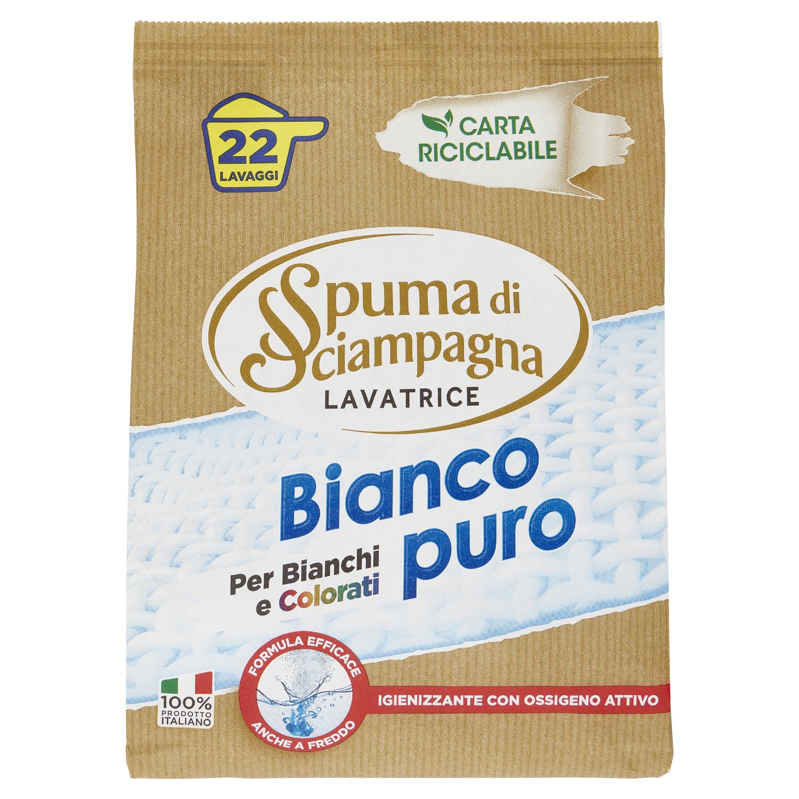Spuma di Sciampagna Bianco puro Lavatrice 990 g - Image 3
