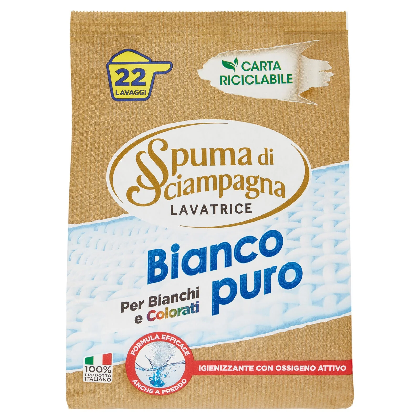Spuma di Sciampagna Bianco puro Lavatrice 990 g - Image 4