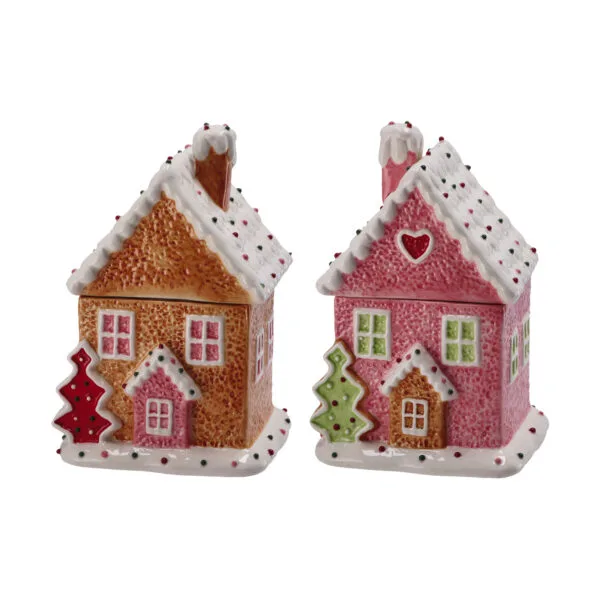 ST SCATOLA CERAMIC NAT ASS 14X13X21 CM
