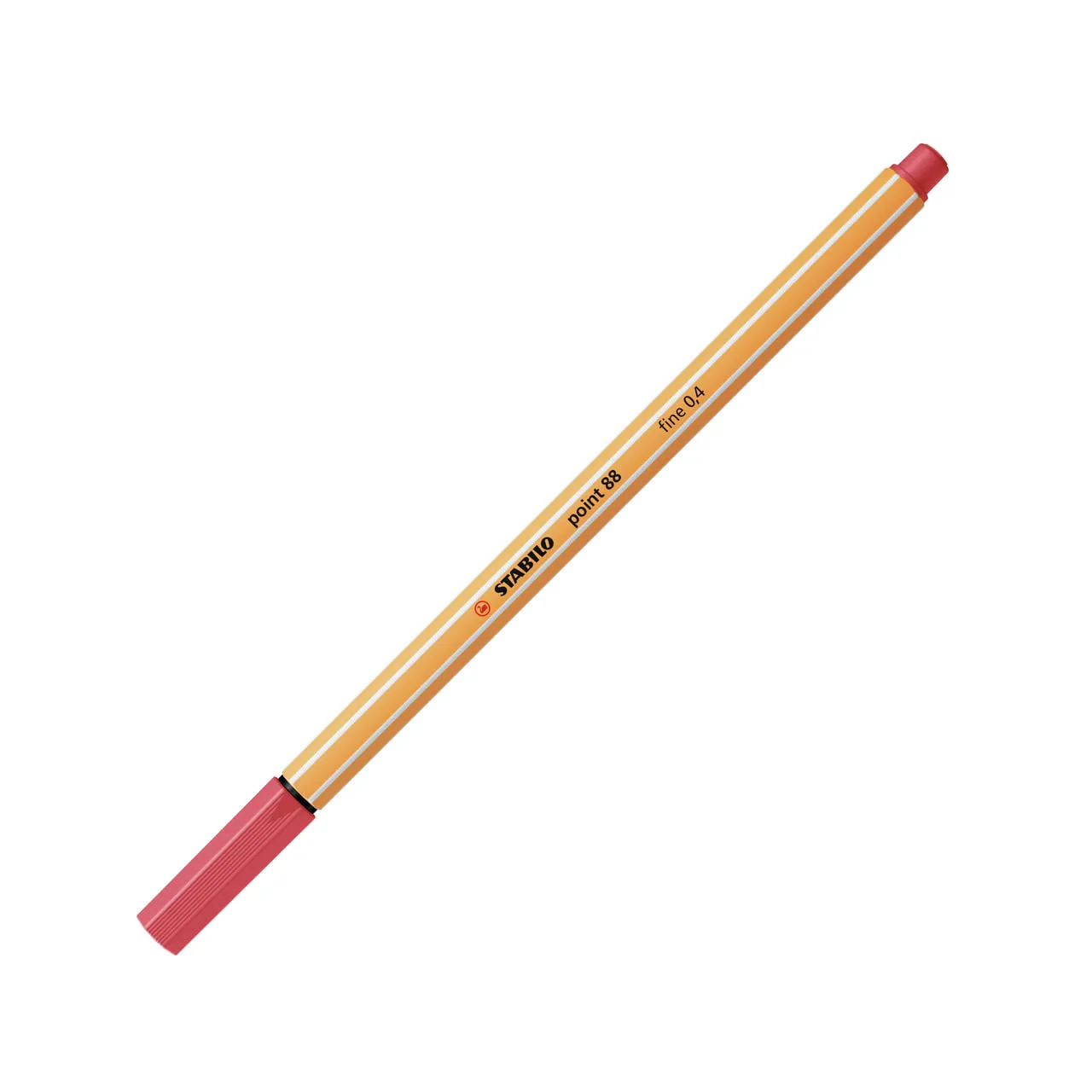 STA STYLO FEUTRE POINT 88 ROUGE ROUILLE