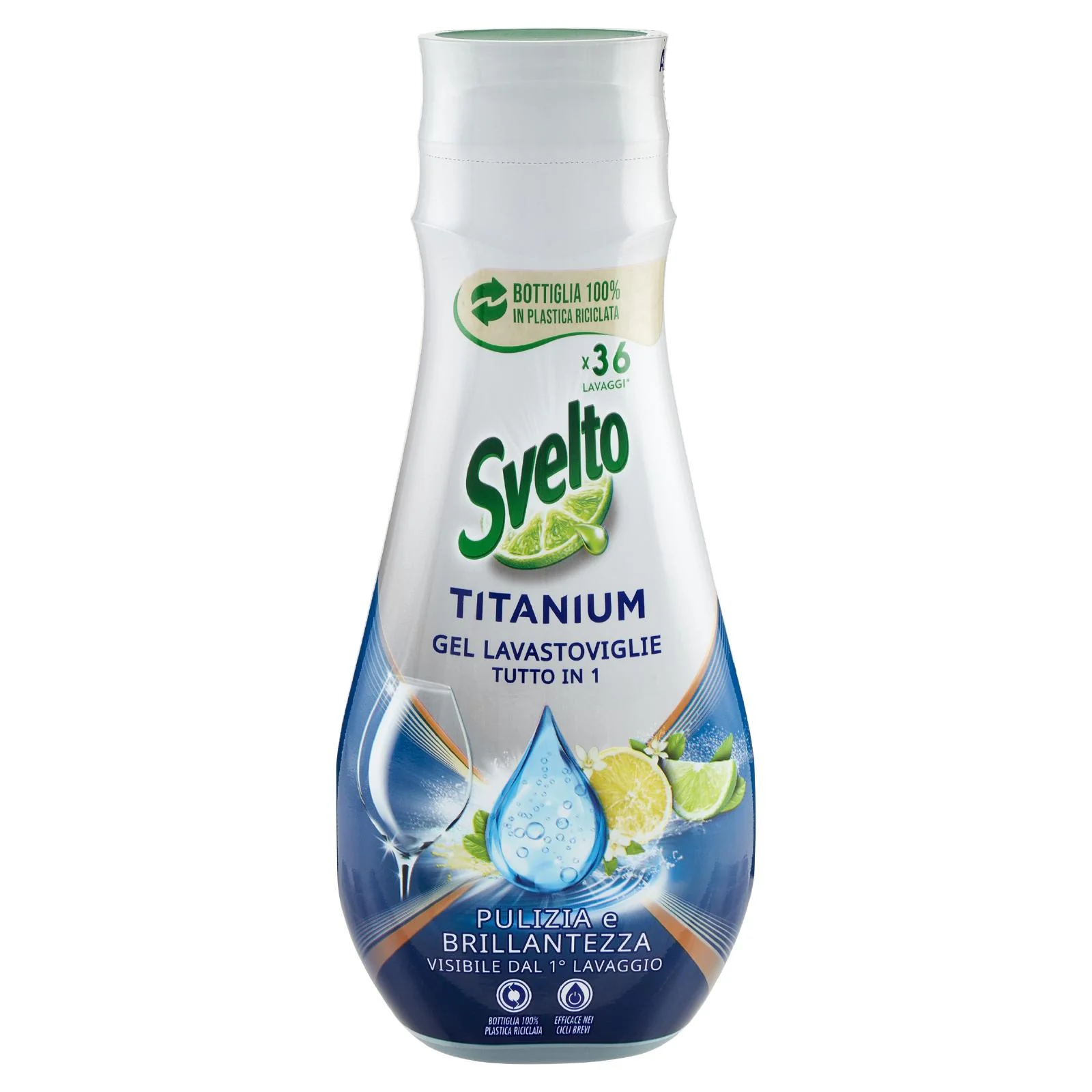 Svelto Titanium Gel Lavastoviglie Tutto in 1 640 ml - Image 4