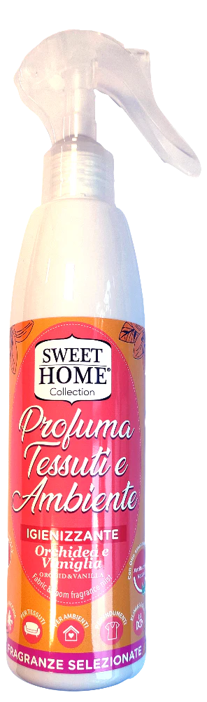 SWEET HOME Profuma Tessuto e Ambienti Orchidea e Vaniglia