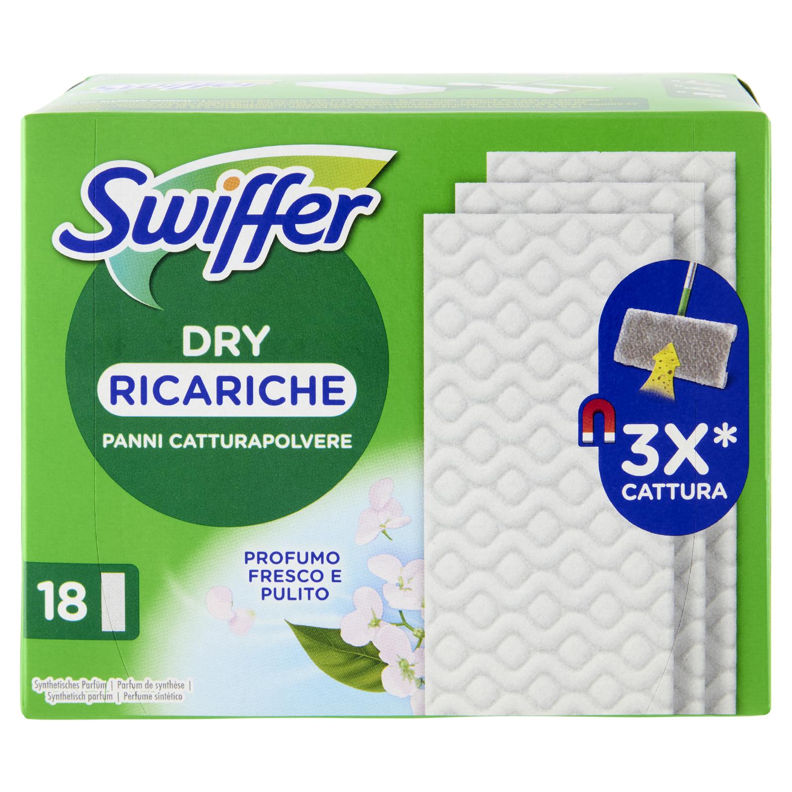 Swiffer Panni Catturapolvere per Scopa Swiffer Profumo Fresco e Pulito - Ricarica 18 Panni - Image 2