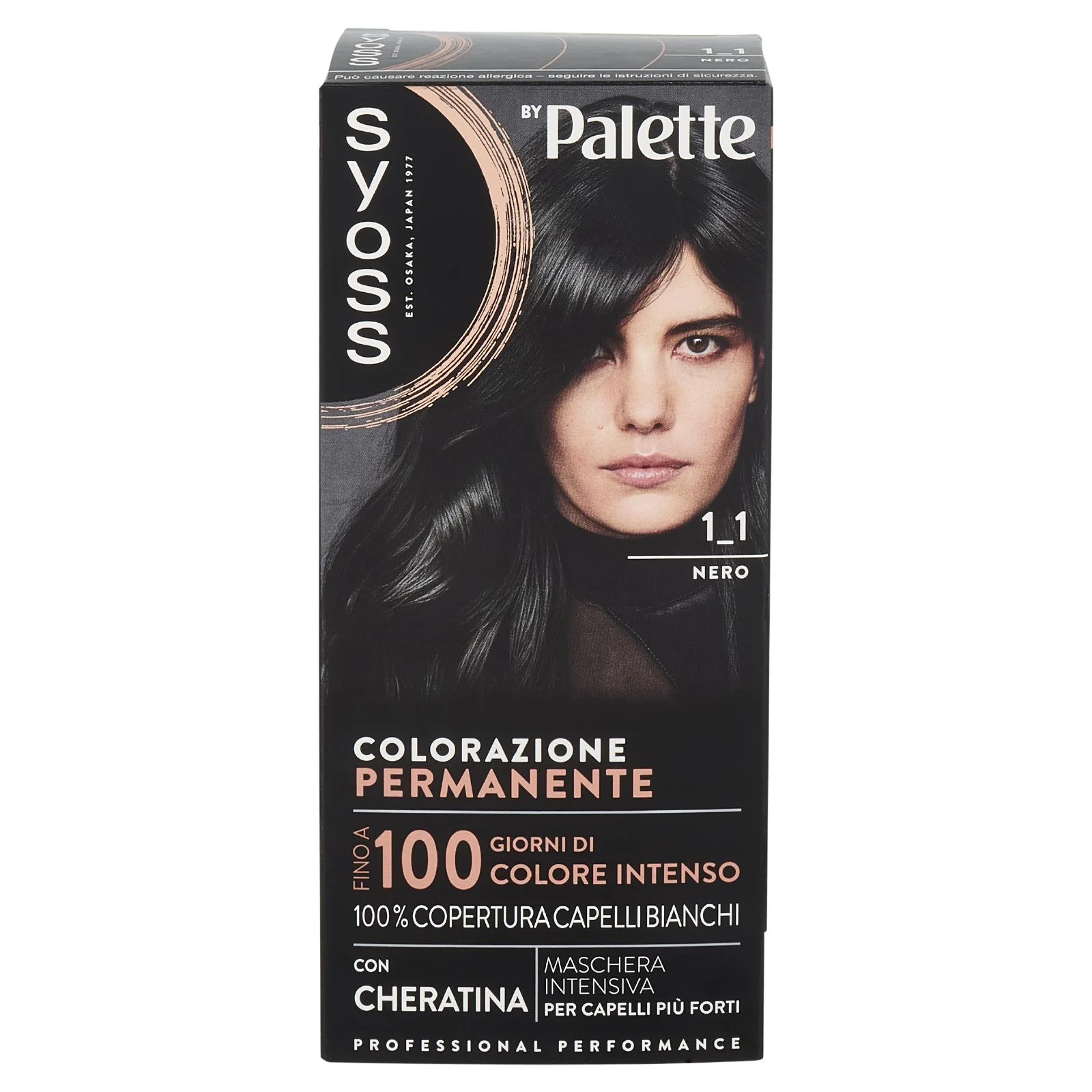 Syoss By Palette Colorazione Permanente 1_1 Nero - Image 2