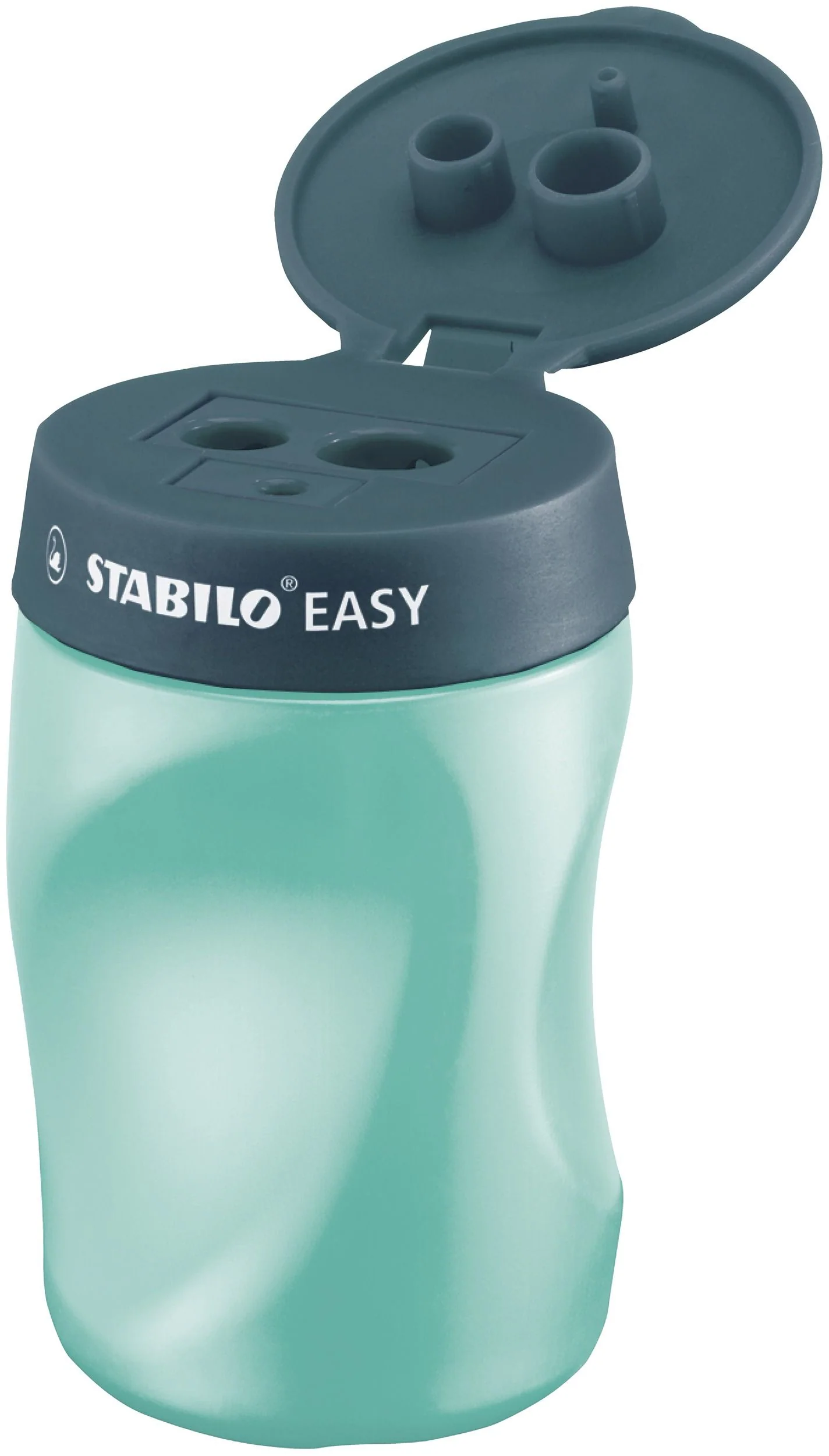Temperamatite Ergonomico - STABILO EASYtemperino per Destrimani - Petrolio - Image 2