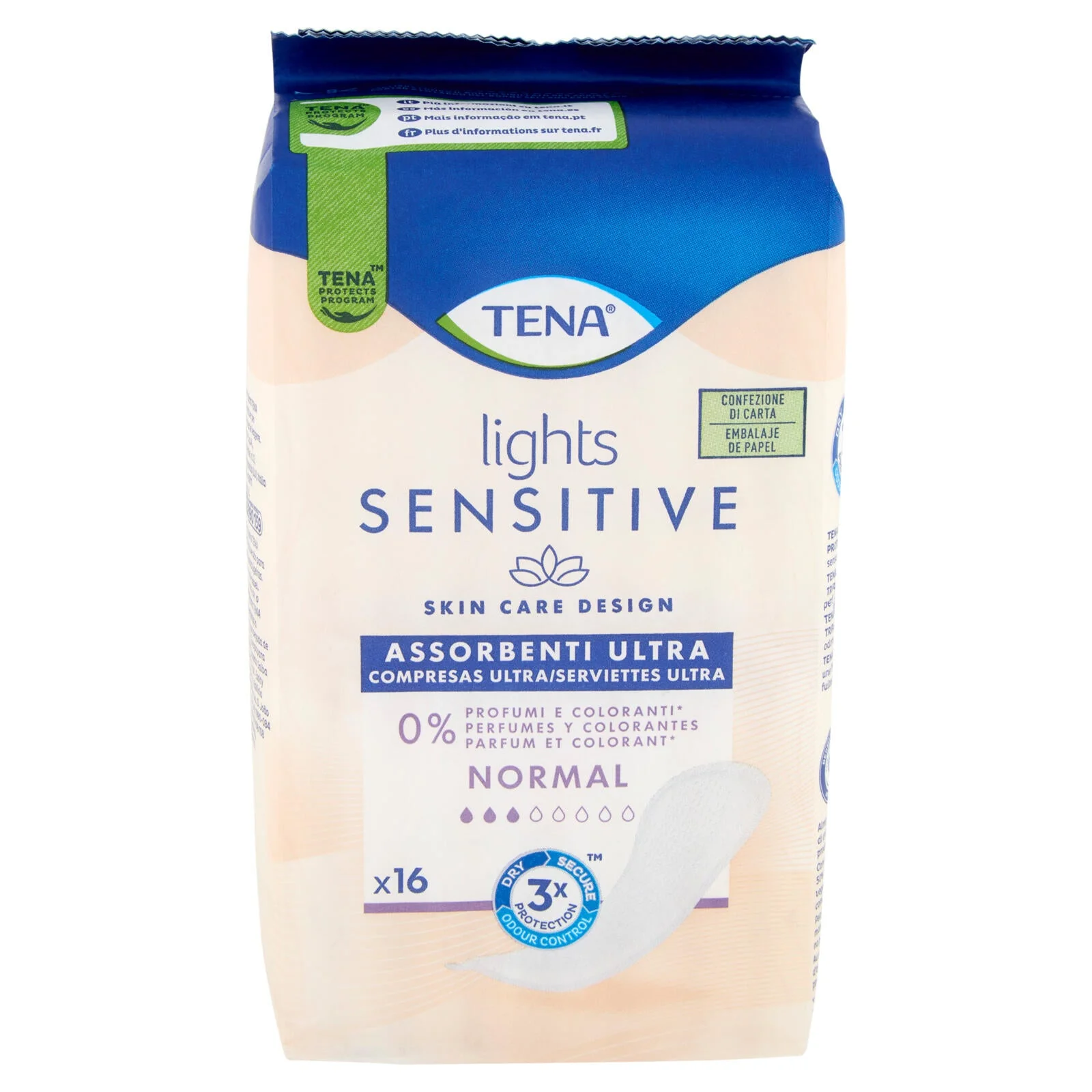 Tena lights Sensitive Assorbenti Ultra Normal 16 pz - Image 2