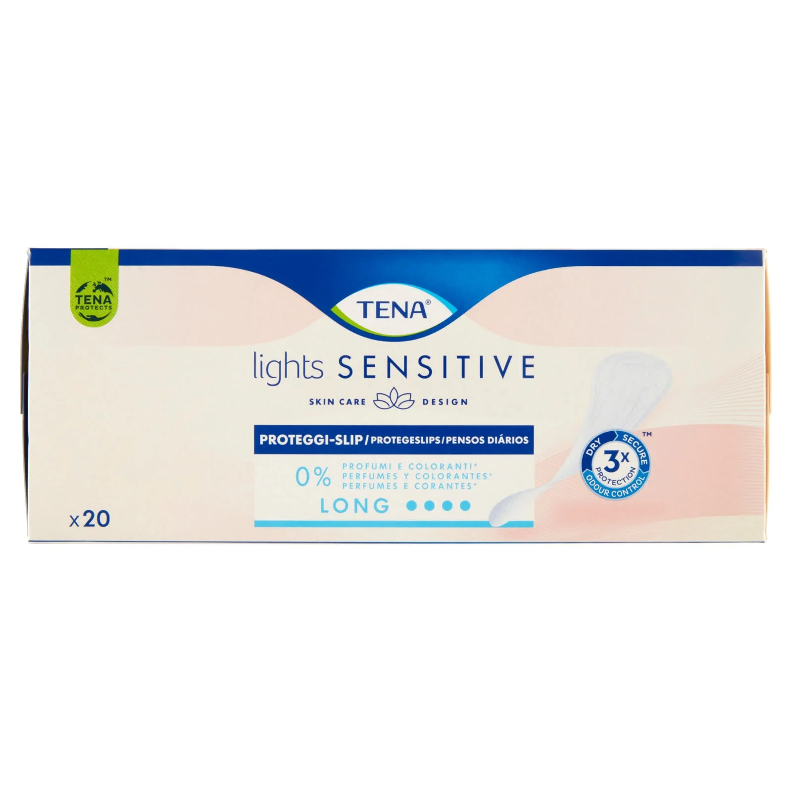 Tena lights Sensitive Proteggi-Slip Long 20 pz
