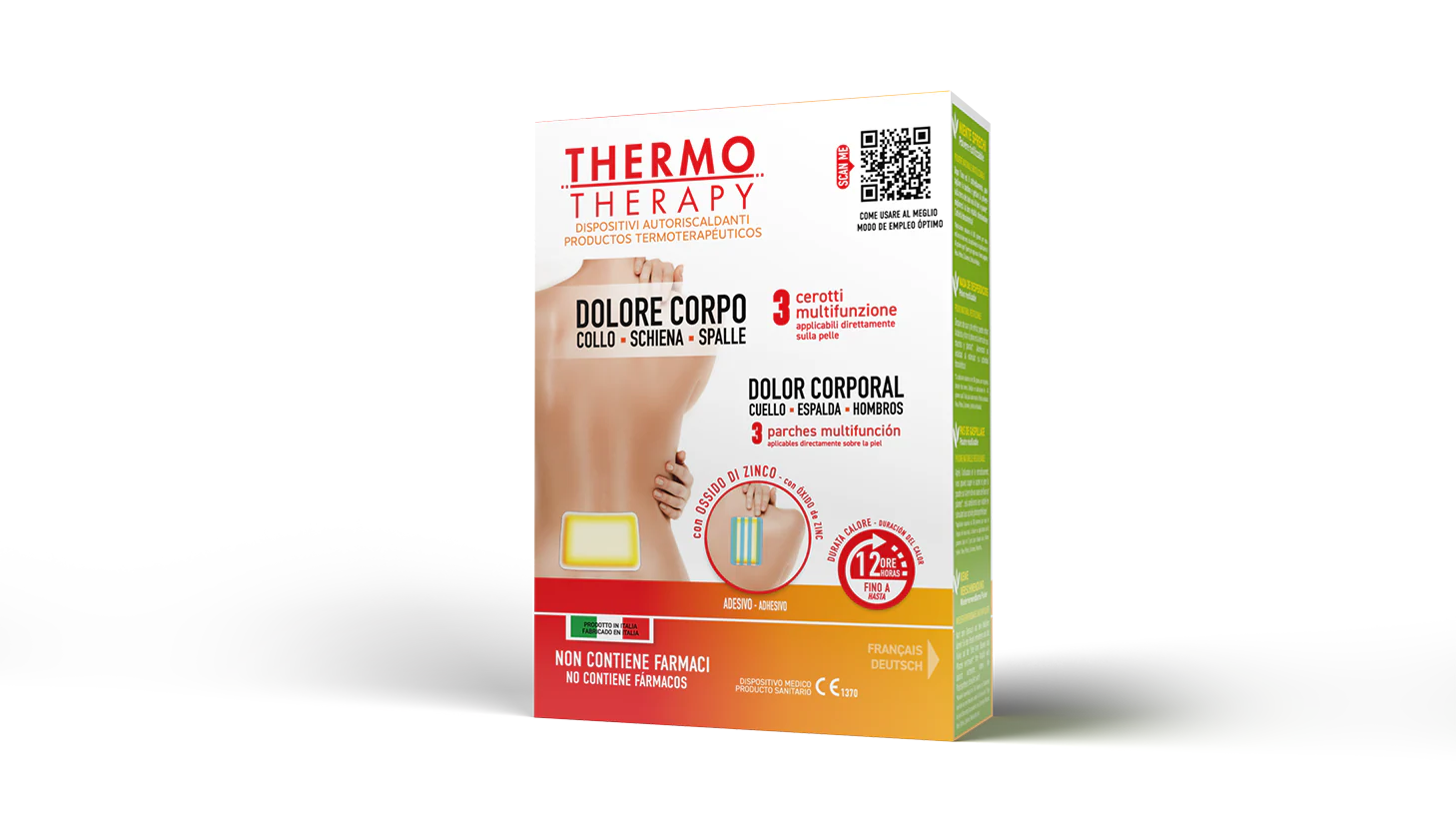 ThermoTherapy Cerotto Corpo 3 pz
