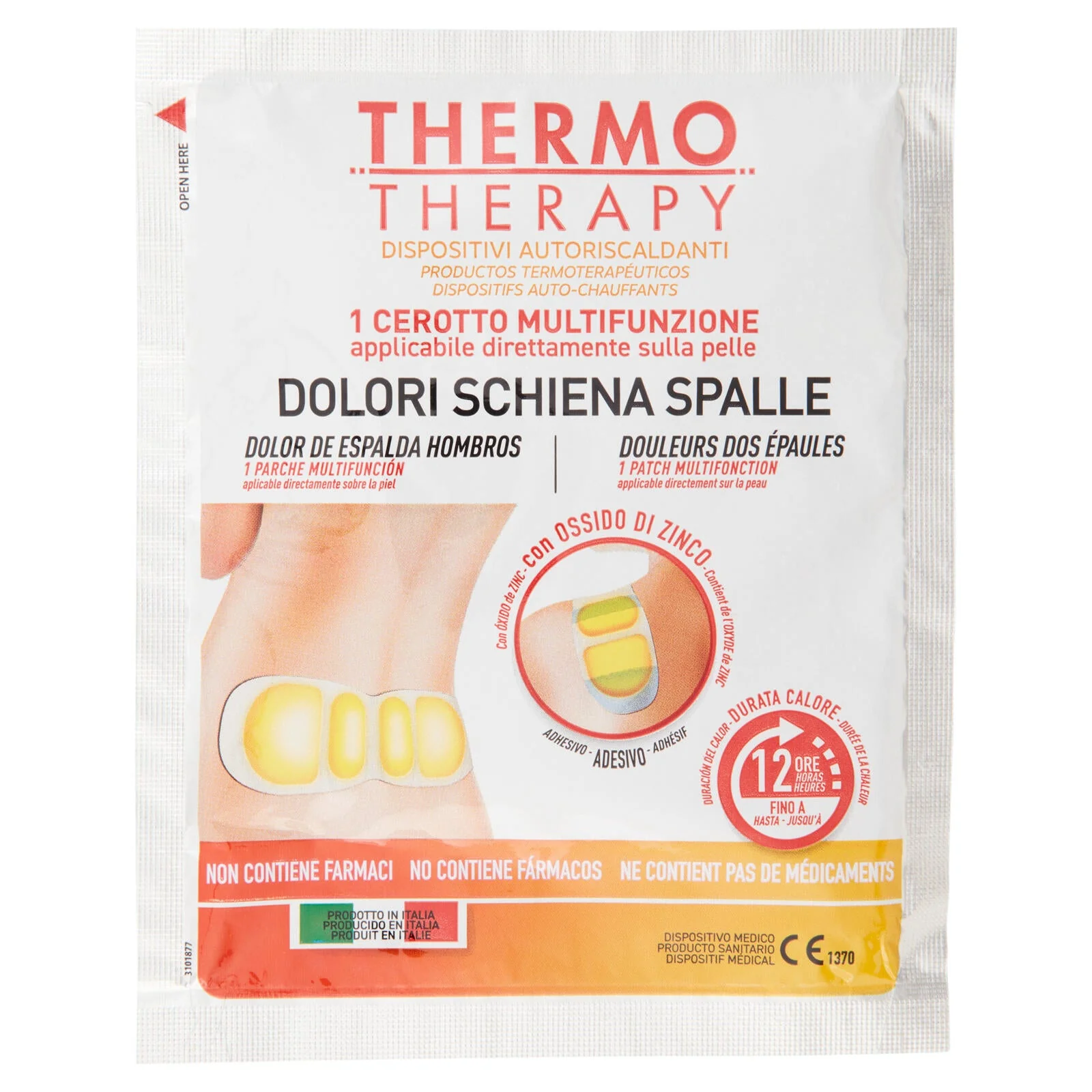 ThermoTherapy Dolore Corpo Collo - Schiena - Spalle Cerotto Multifunzione 1 pz - Image 2