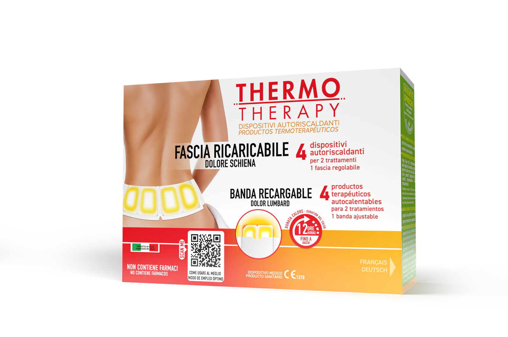 ThermoTherapy Dolore Schiena fascia regolabile