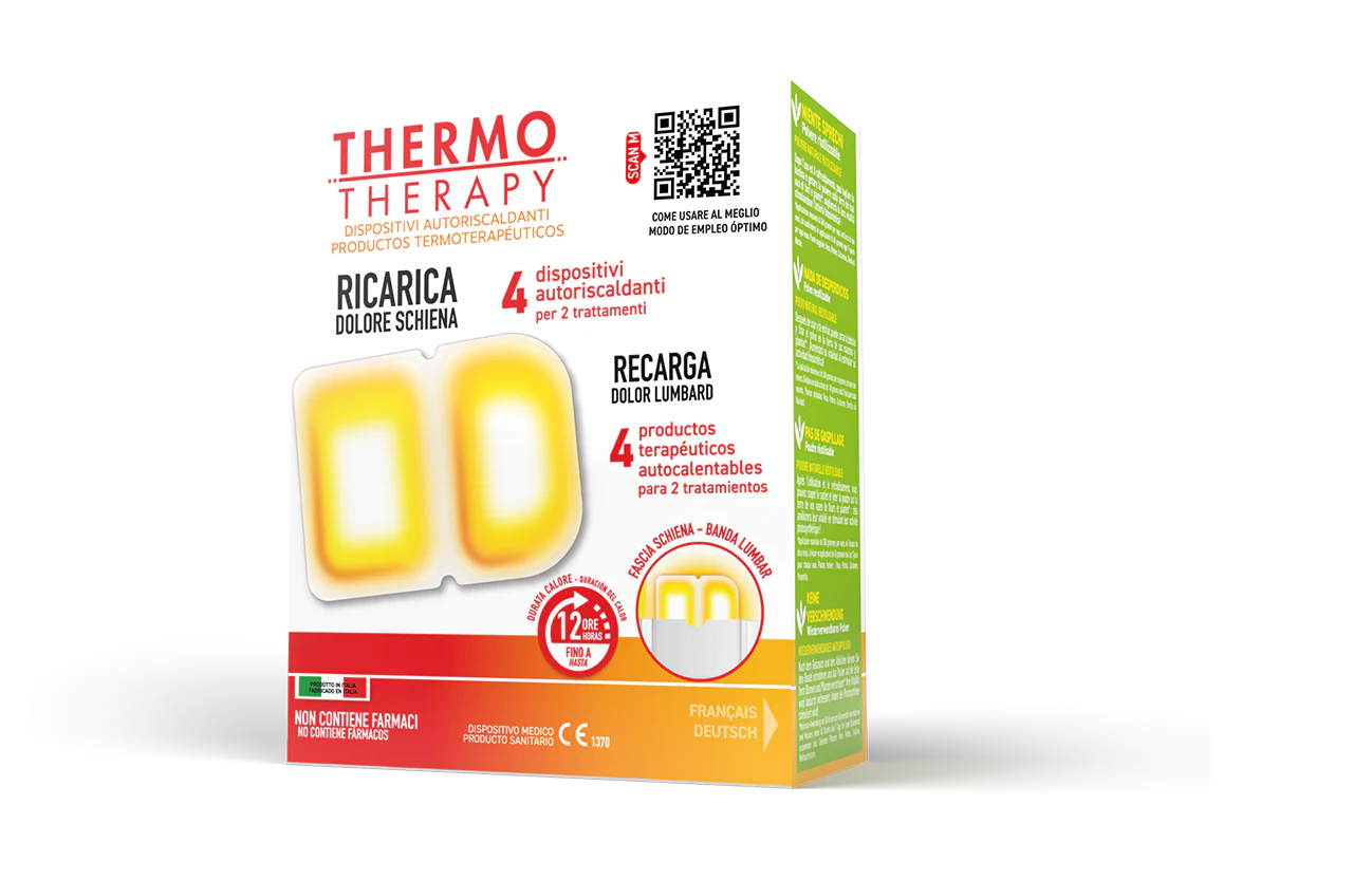 ThermoTherapy dolore schiena Ricarica 4 pz