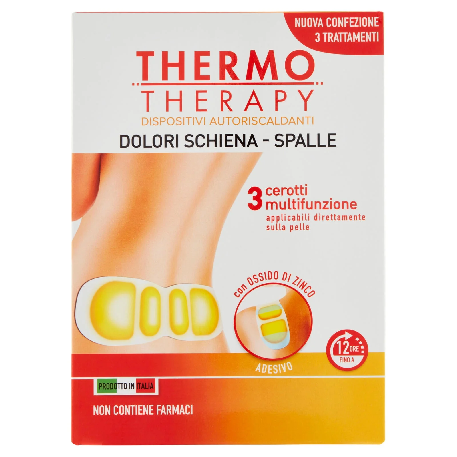 ThermoTherapy Dolori Schiena - Spalle cerotti multifunzione 3 pz - Image 2