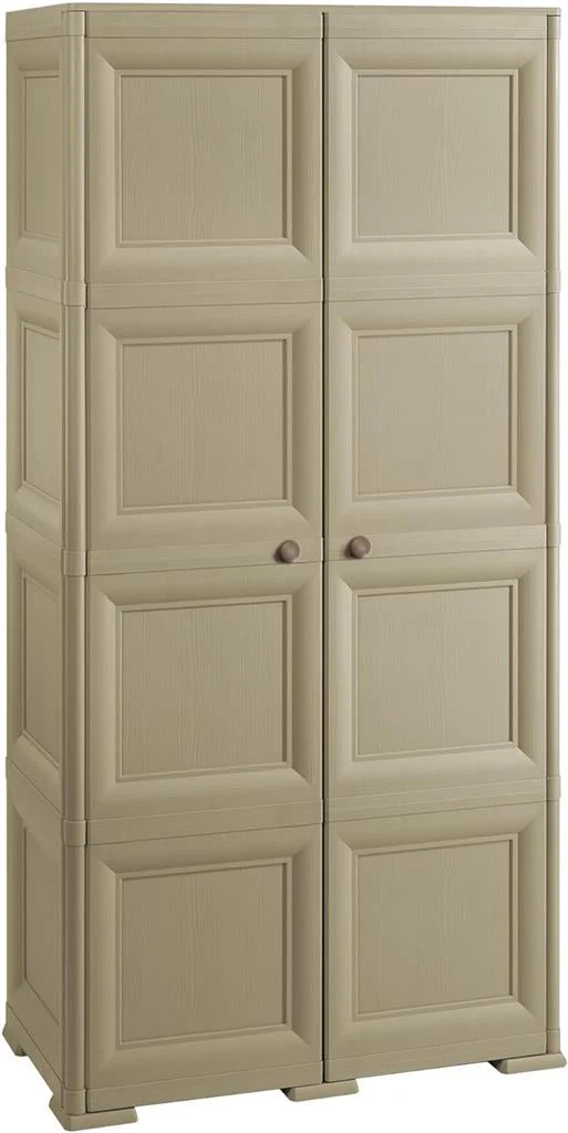 Tontarelli - Armadio Omnimodus Moderno 2 Porte 8 Cassetti - 79x43x164 cm - Image 3