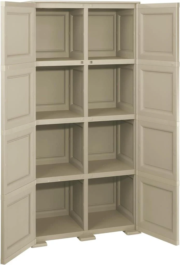 Tontarelli - Armadio Omnimodus Moderno 2 Porte 8 Cassetti - 79x43x164 cm - Image 6
