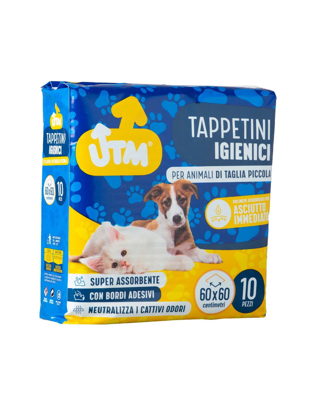 UTM TAPPETINI IGIENICI ANIMALI TAGLIA PI