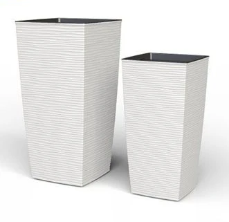 VASO BIANCO 30X30X57 CM – senza inserto ORDINABILE TELEFONICAMENTE