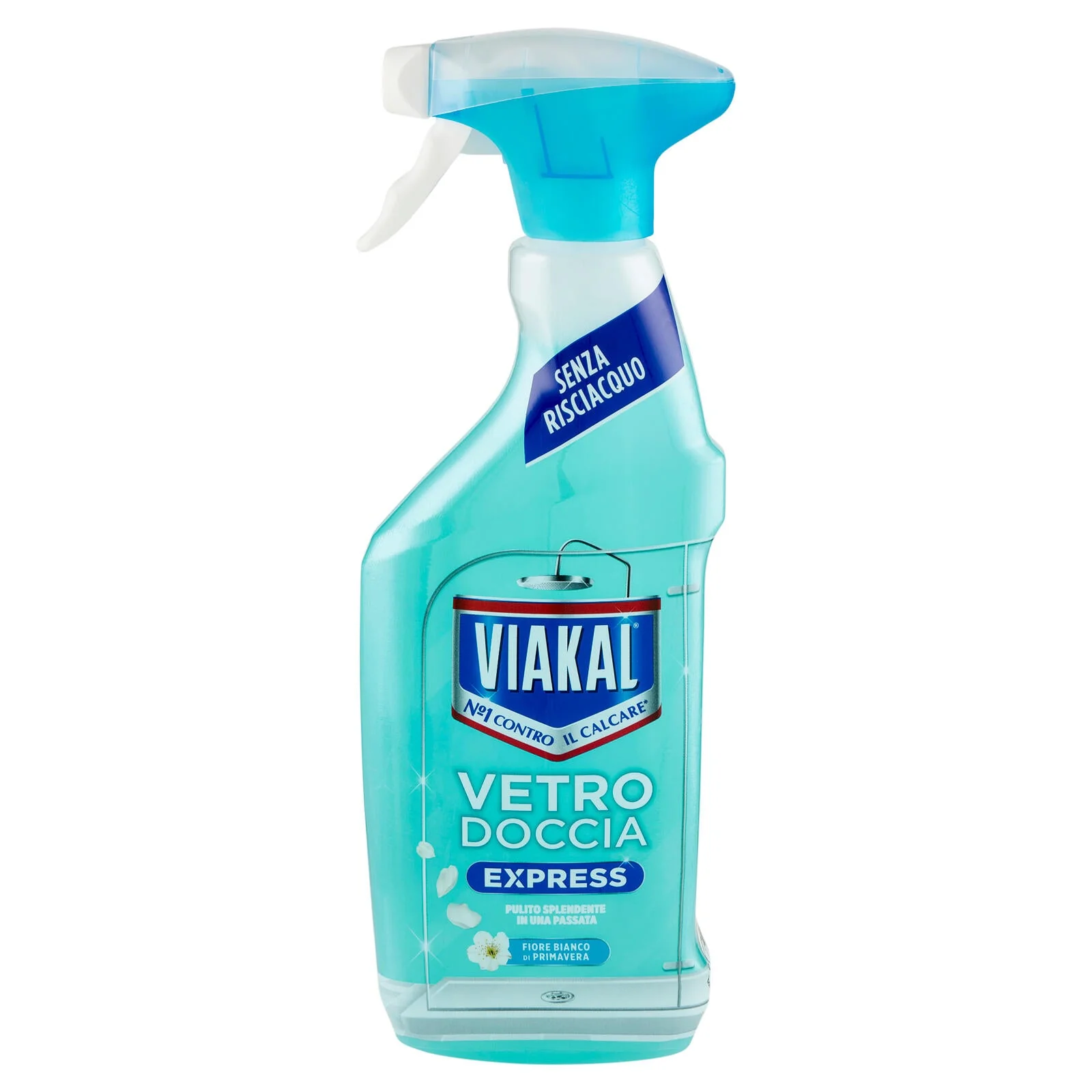 Viakal Vetro Doccia Express Fiore Bianco di Primavera 470 ml - Image 2