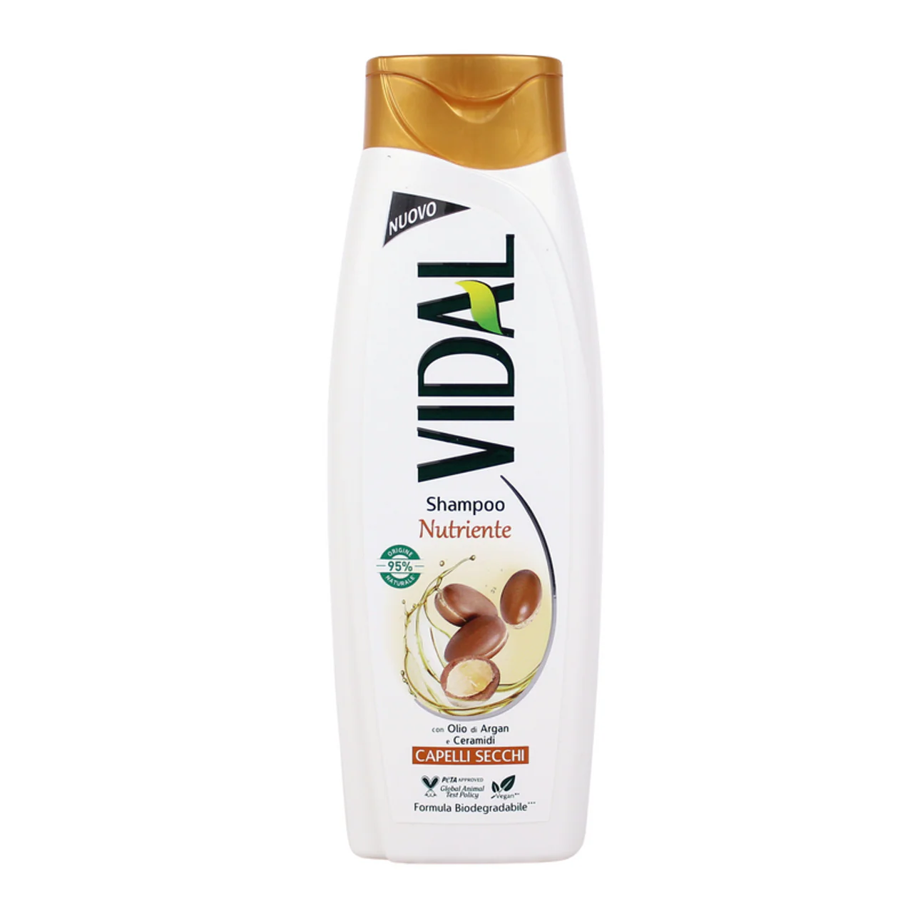 VIDAL - Shampoo nutriente con olio di argan e ceramidi per capelli secchi - 250 ml - Image 4